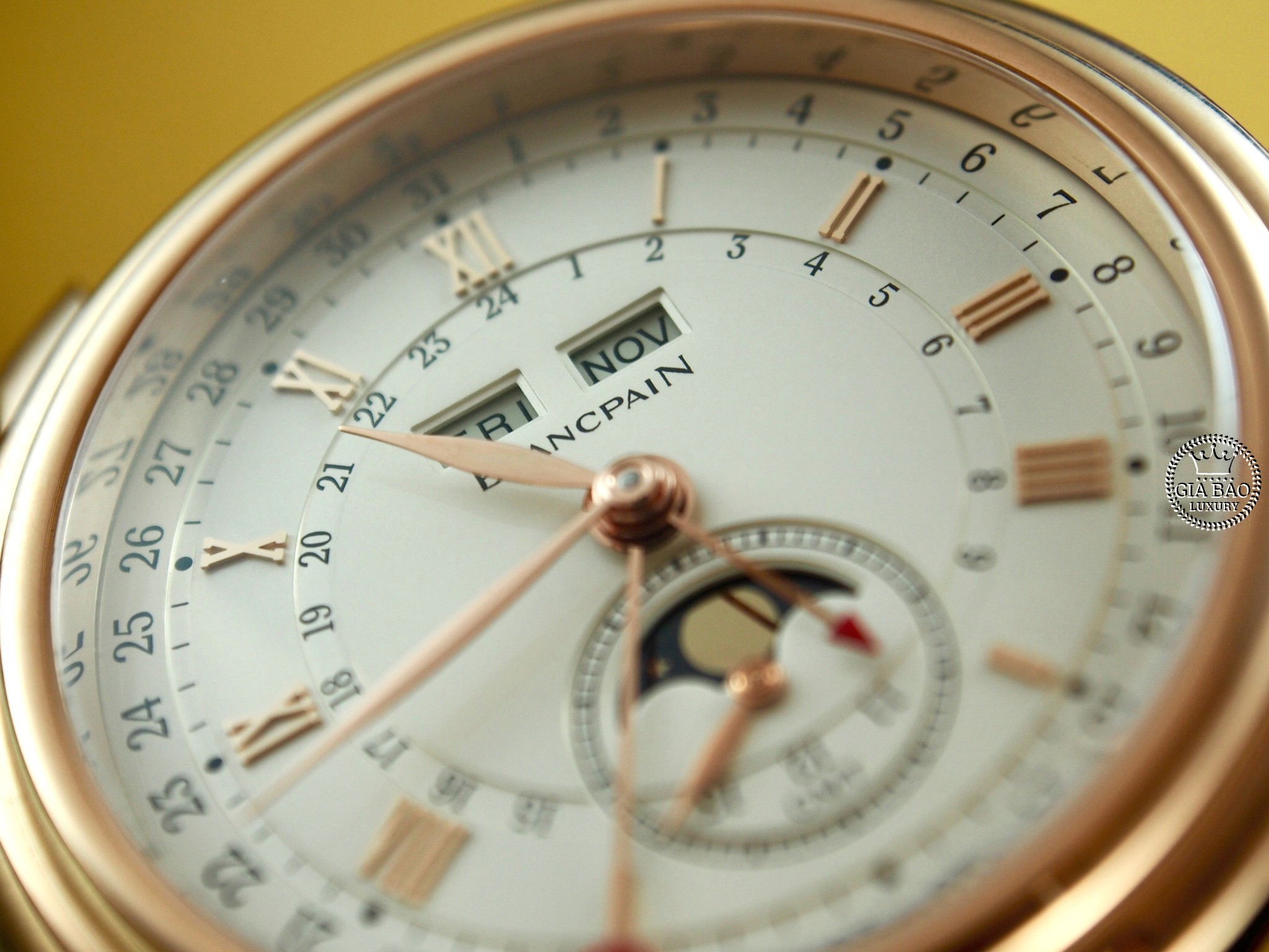 Đồng Hồ Blancpain Le Brassus Complete Calendar & Gmt