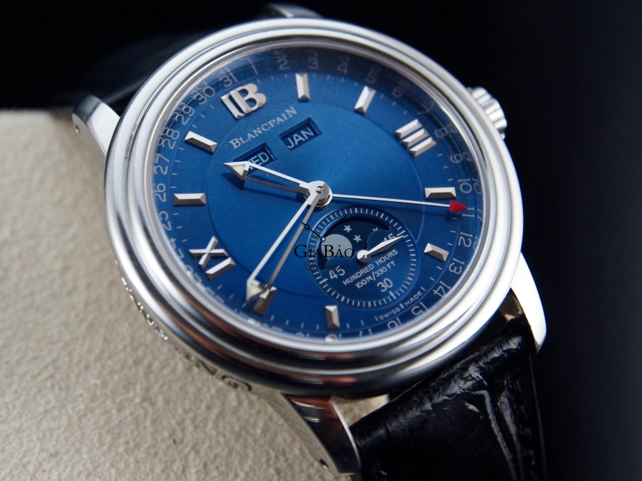 Đồng Hồ Blancpain Léman Moonphase Triple Calendar