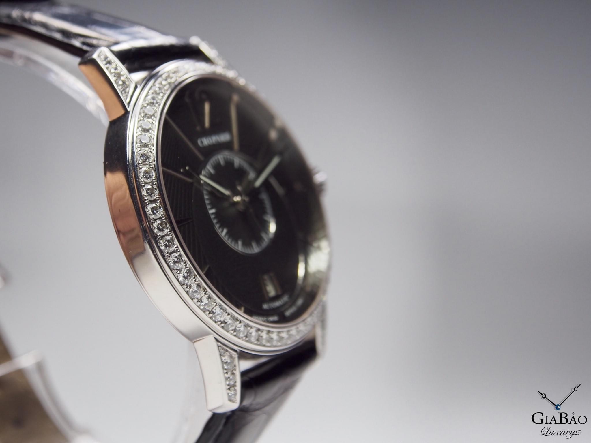 Đồng Hồ Chopard Josep Carreras Automatic Black Dial White Gold Diamond Limited