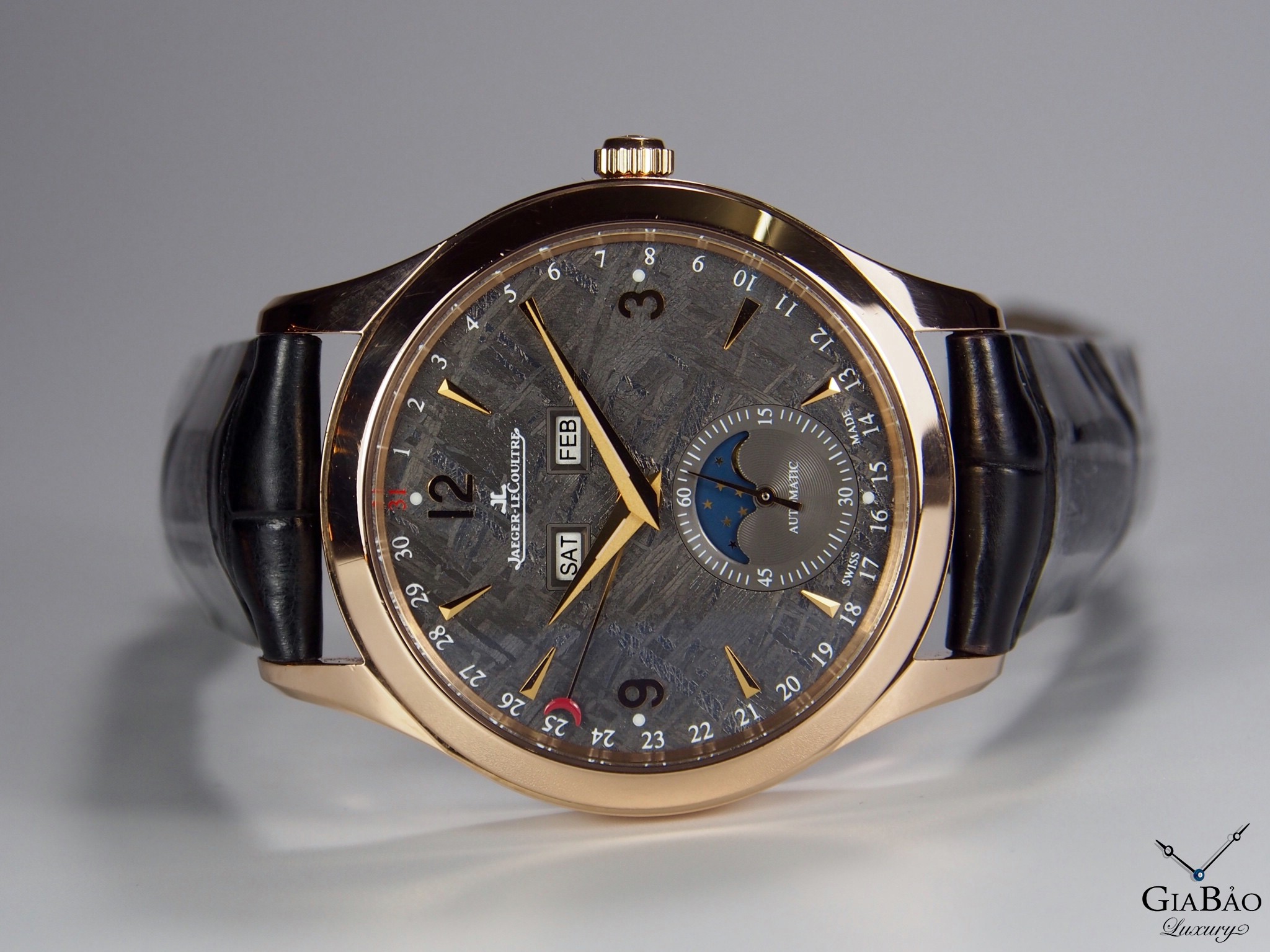 Đồng Hồ Jaeger Le-Coultre Master Calendar Ruthenium Meteorite Dial