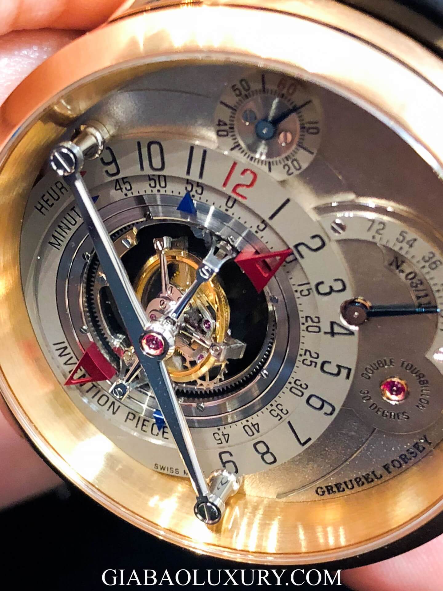 Đồng Hồ Greubel Forsey Invention Piece 1 Double Tourbillon