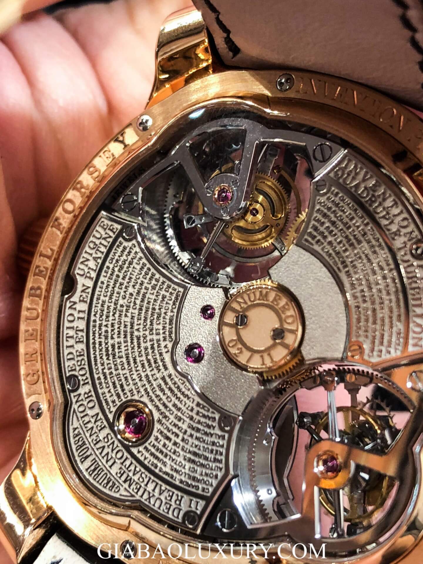 Đồng Hồ Greubel Forsey Invention Piece 2 Quadruple Tourbillon