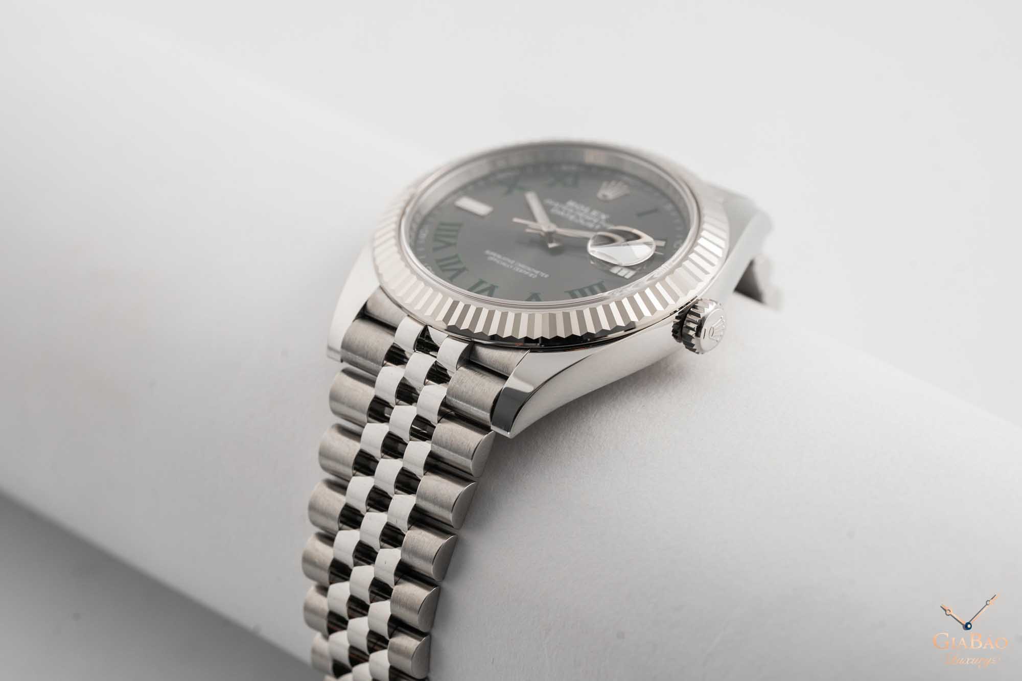 Đồng Hồ Rolex Datejust 41 126334 Mặt Số Wimbledon