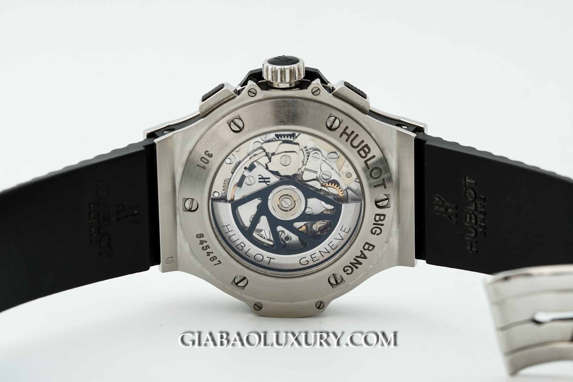 Đồng hồ Hublot Big Bang Steel Diamonds Chronograph 44mm 301.SX.130.RX.114