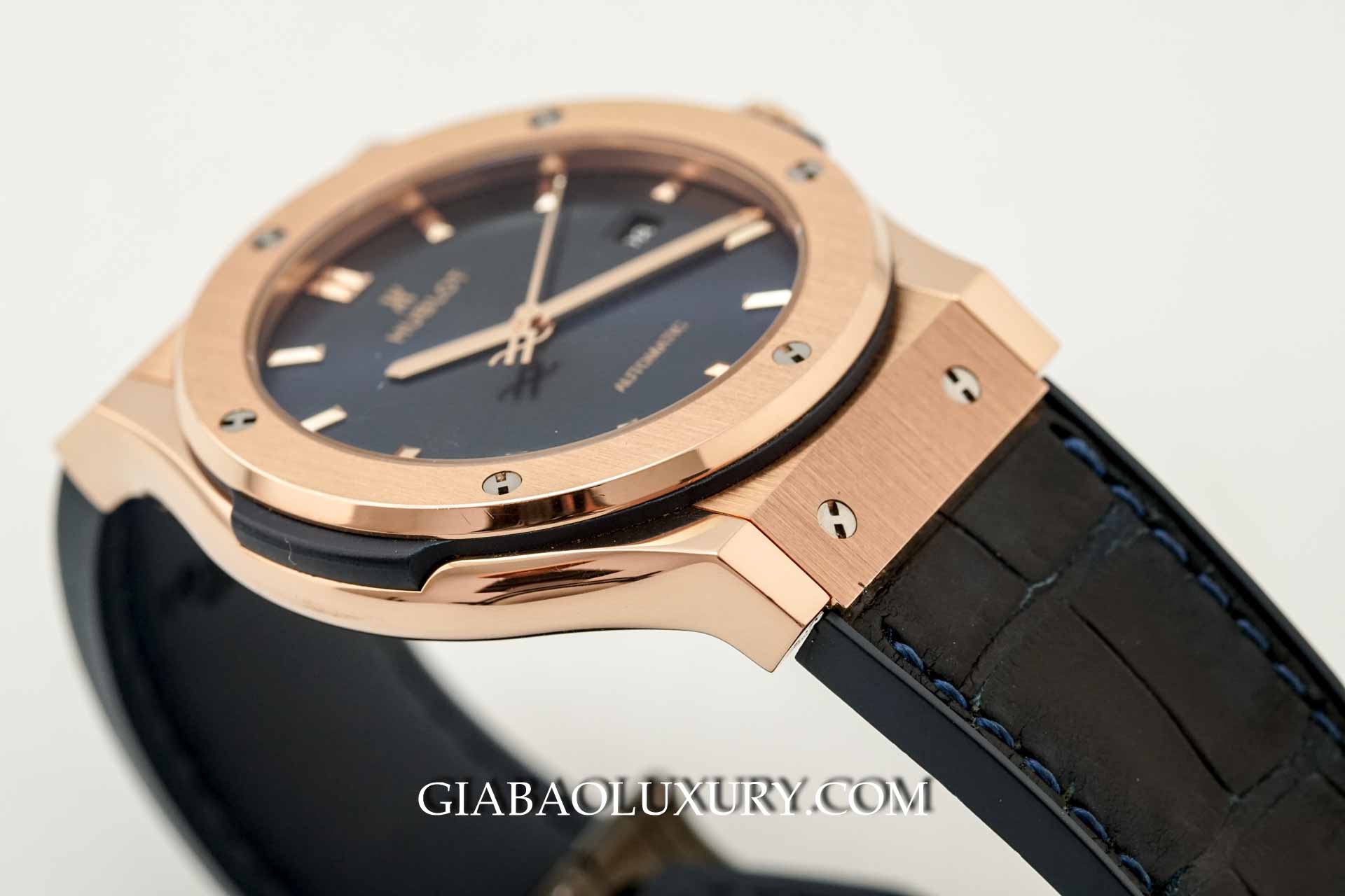 Đồng Hồ Hublot Classic Fusion Blue King Gold 542.OX.7180.LR