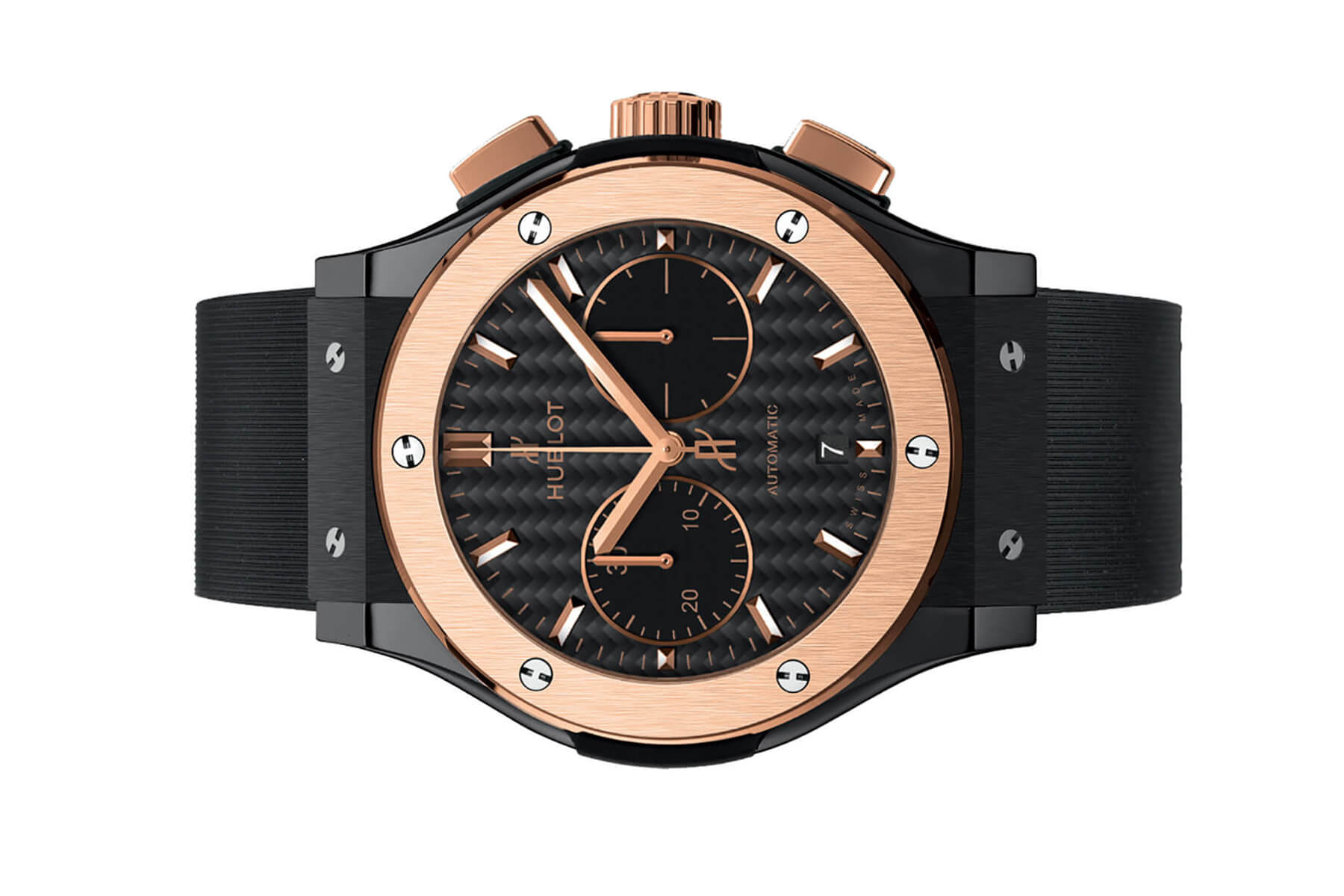 Đồng Hồ Hublot Classic Fusion Ceramic King Gold Chronograph 45mm 521.CO.1781.RX