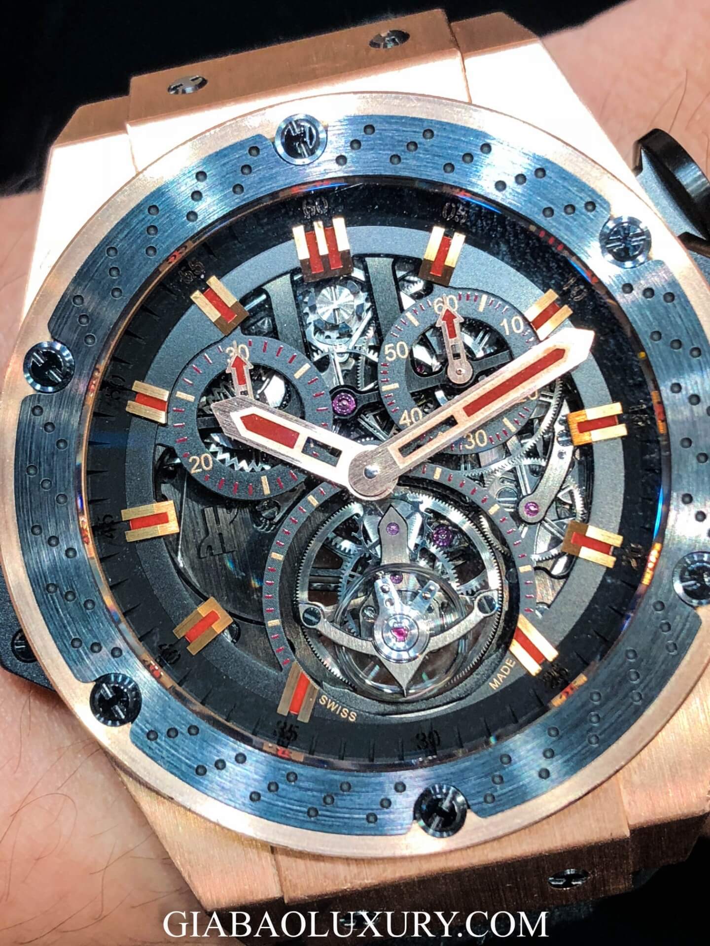 Đồng Hồ Hublot King Power F1 Tourbillon