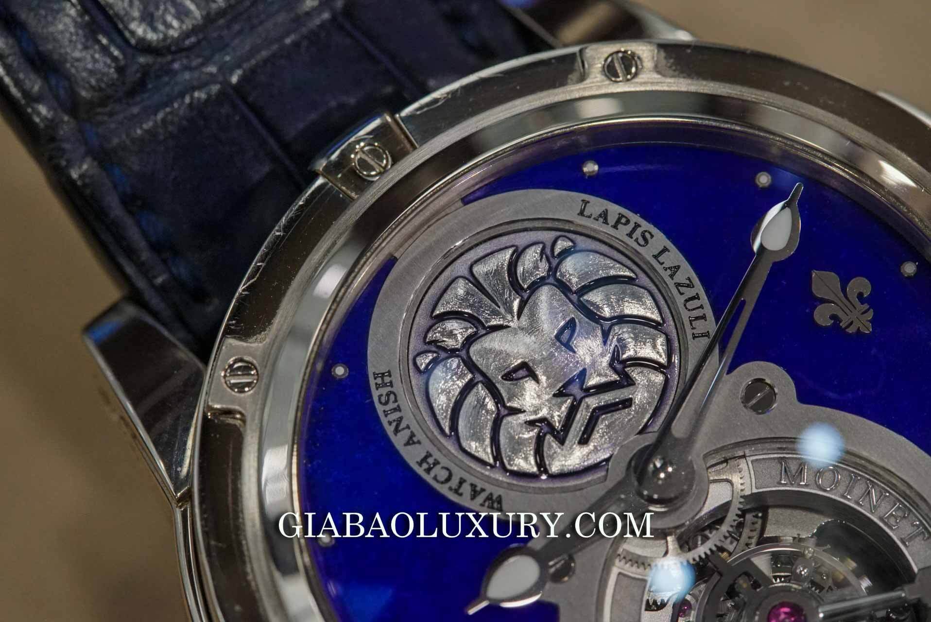 Đồng Hồ Louis Moinet Lapis Lazuli Tourbillon Watch Anish