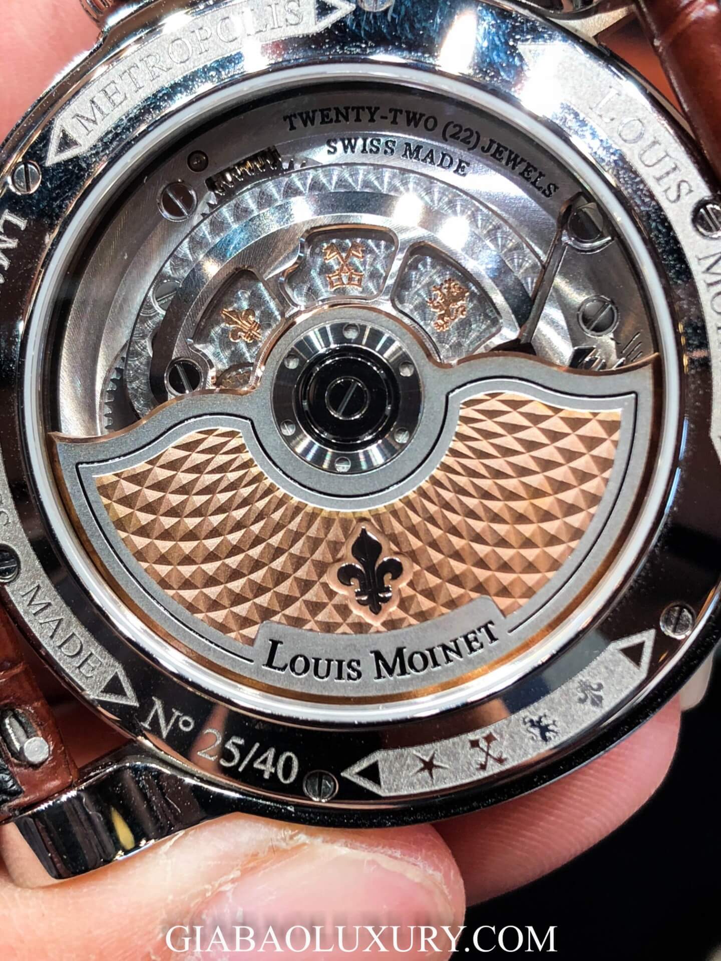 Đồng Hồ Louis Moinet Metropolis LM45.10