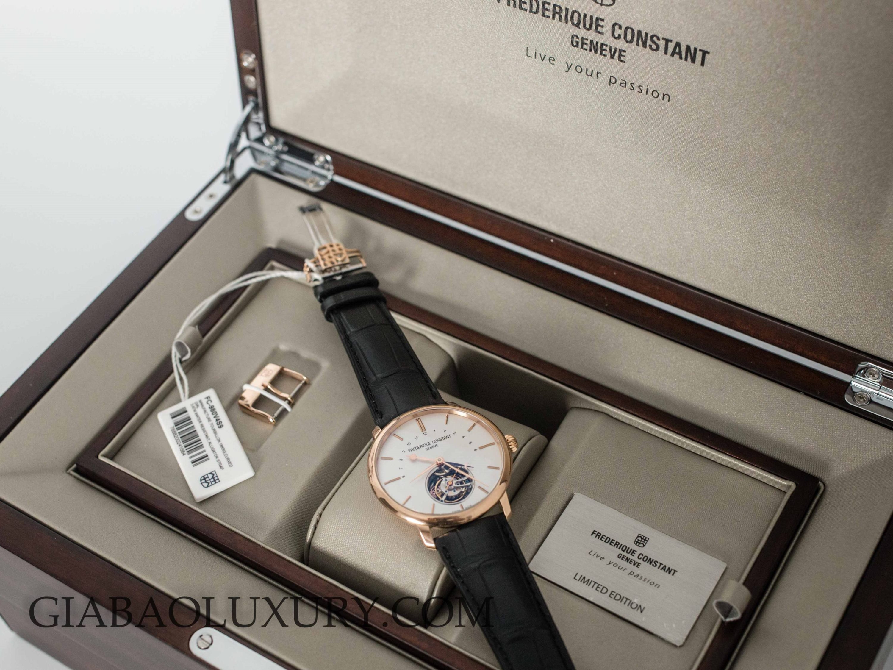 Đồng Hồ Frederique Constant Manufacture Tourbillon FC-980V4S9