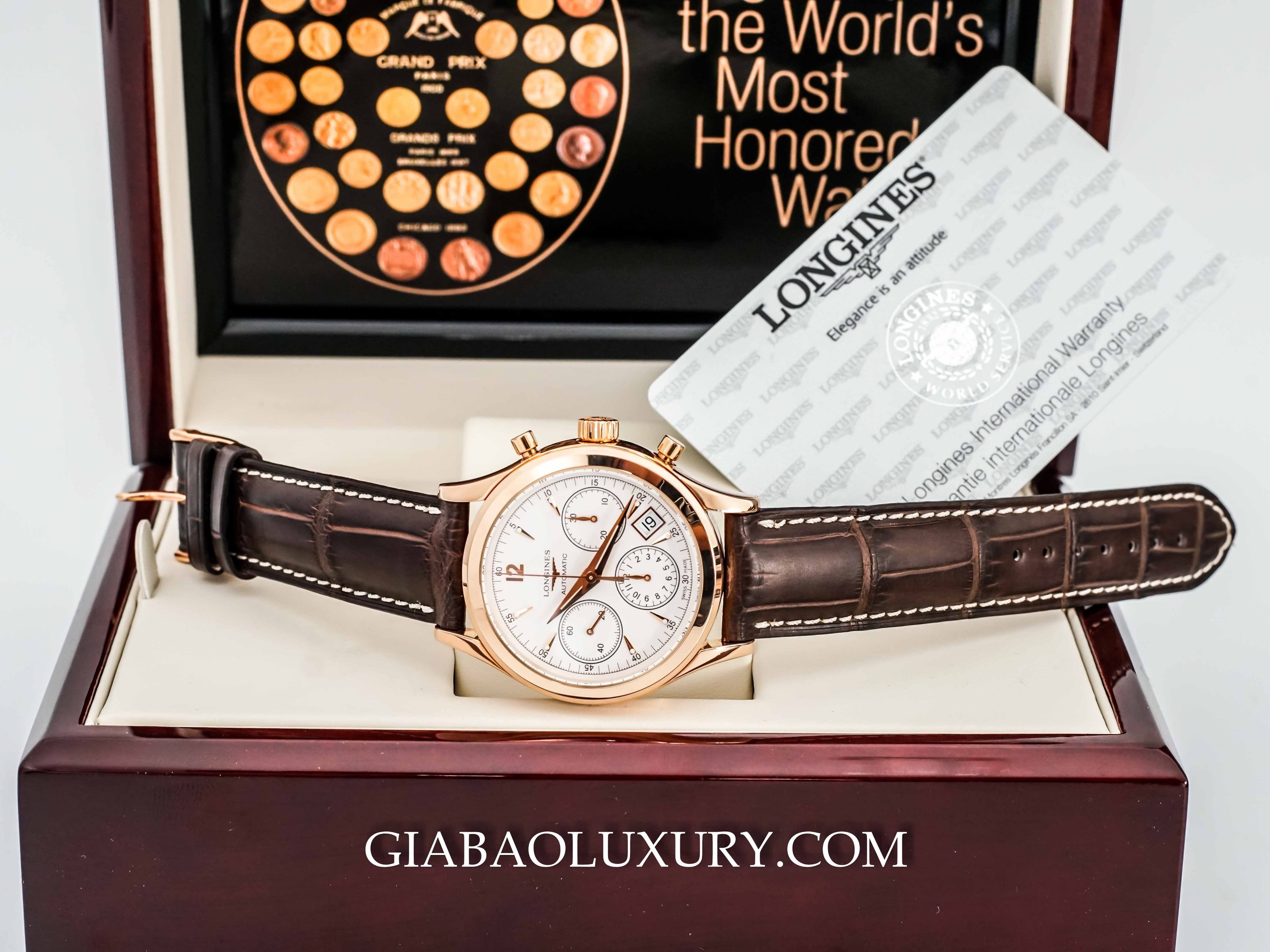 Đồng Hồ Longines Heritage Chronogaph L2.750.8.76.2