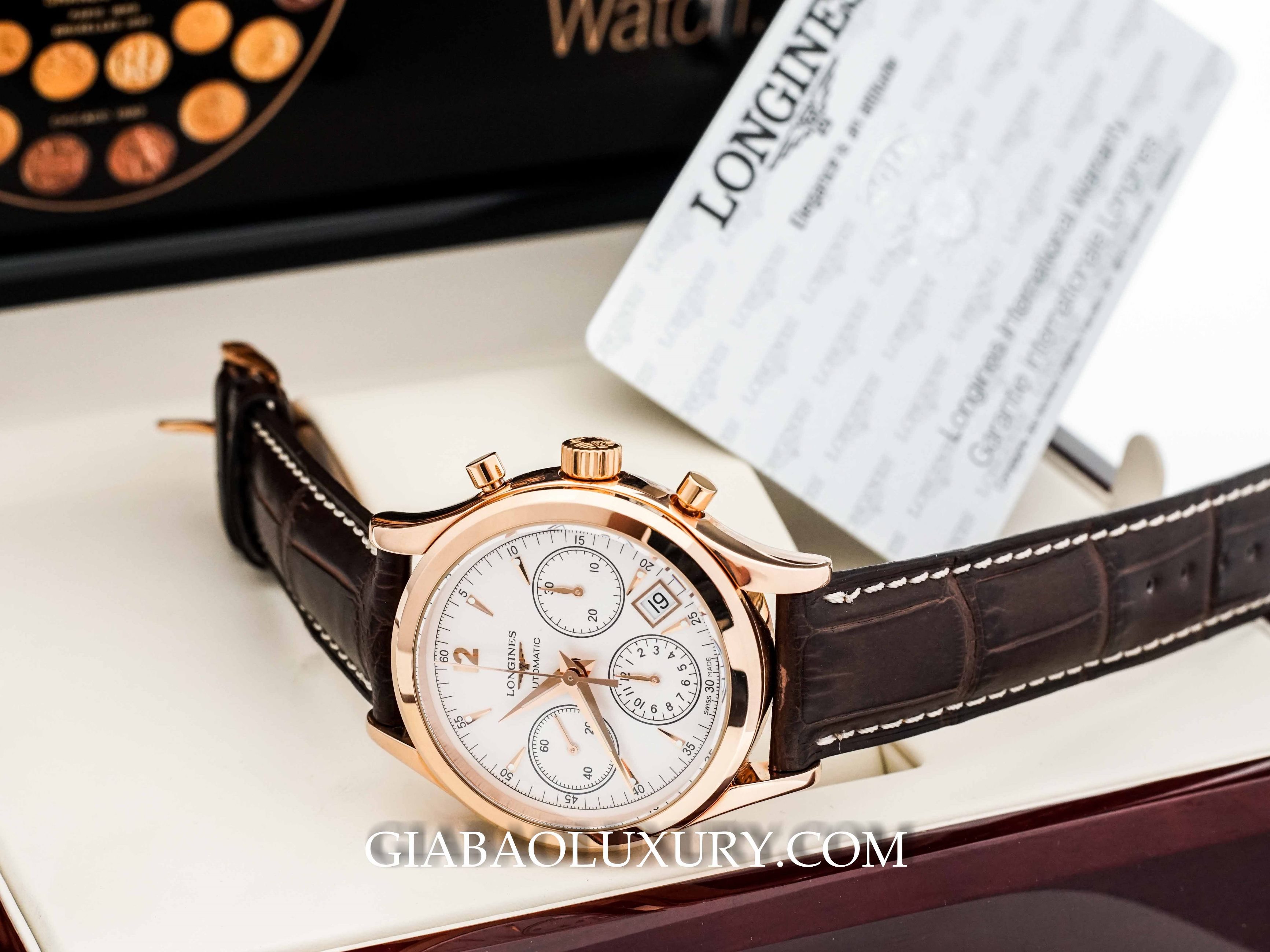 Đồng Hồ Longines Heritage Chronogaph L2.750.8.76.2