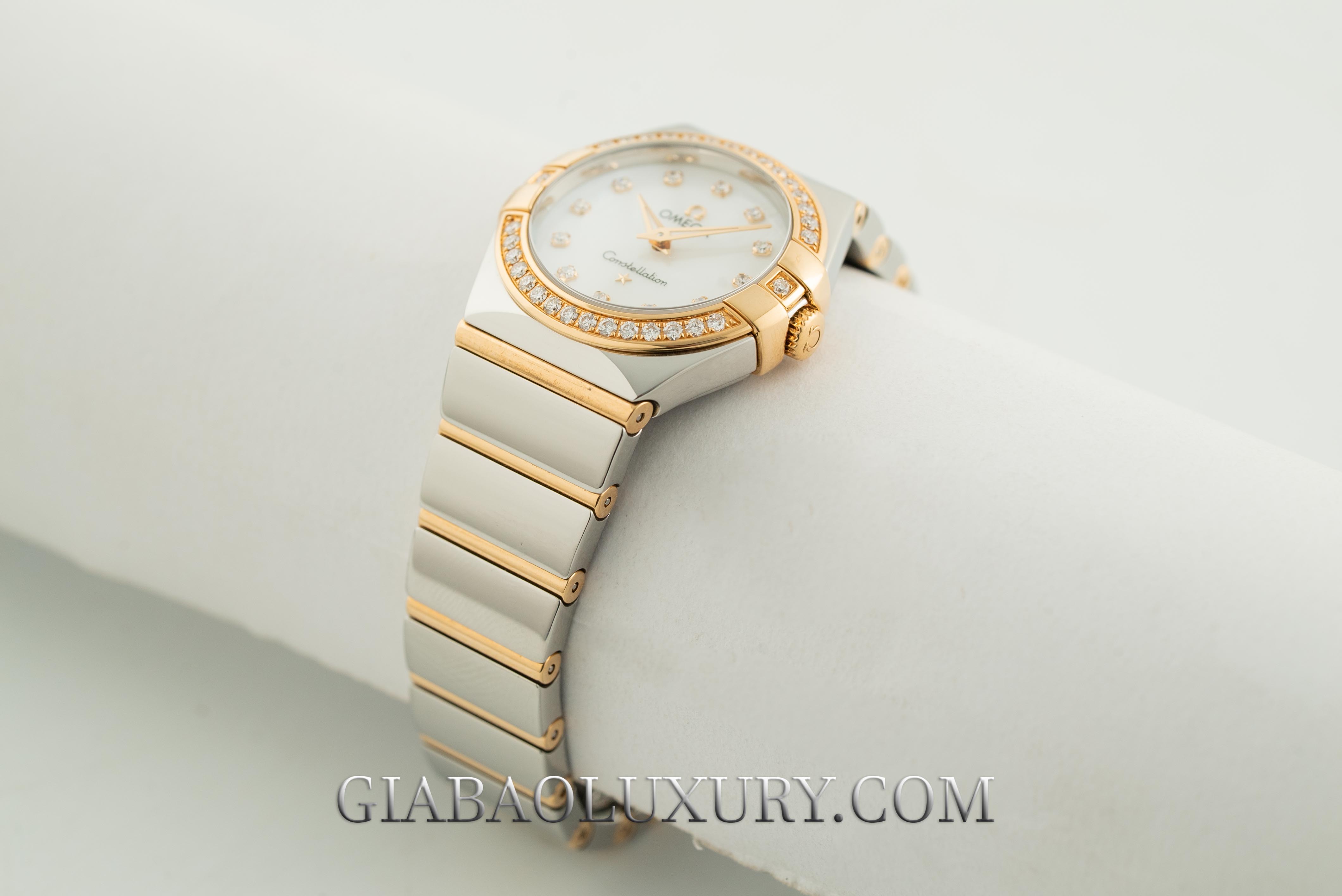 Đồng Hồ Omega Constellation Quartz 27mm 123.25.27.60.55.001