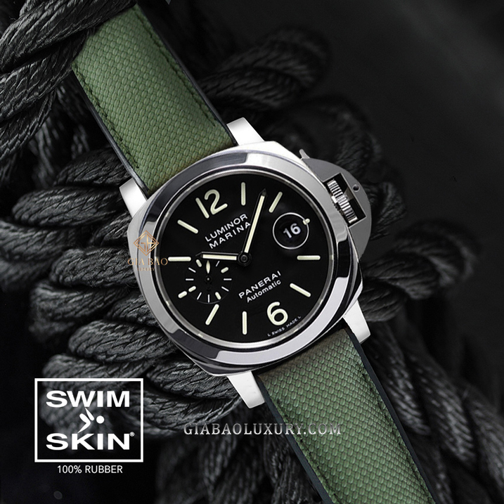 Dây Rubber B SwimSkin® Ballistic cho Panerai Luminor và Luminor Marina size 44mm