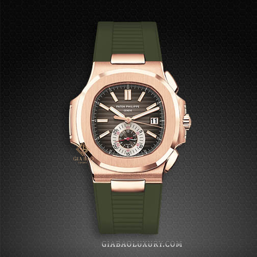 Dây Rubber B cho Patek Philippe Nautilus 5980 RG