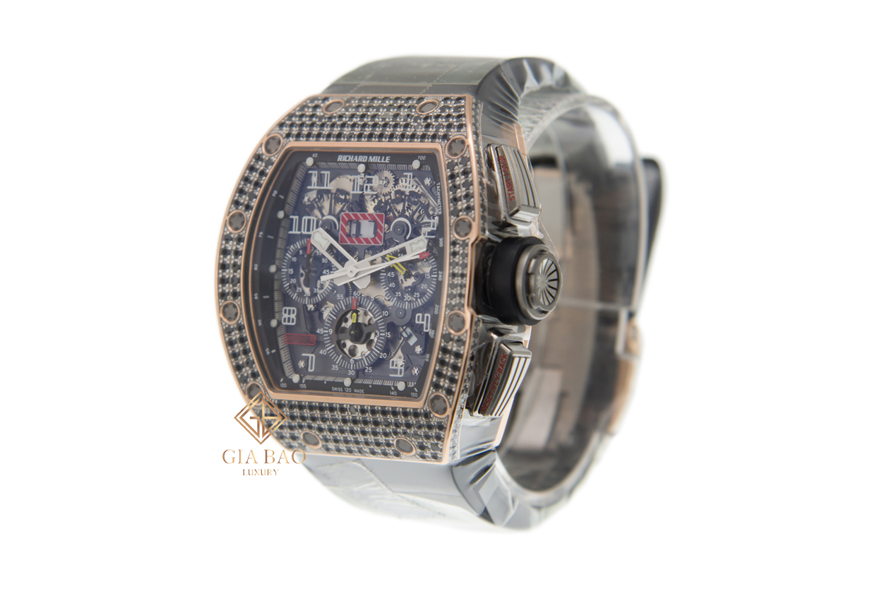 Đồng Hồ Richard Mille RM011-RG-FELIPE MASSA Vàng Hồng
