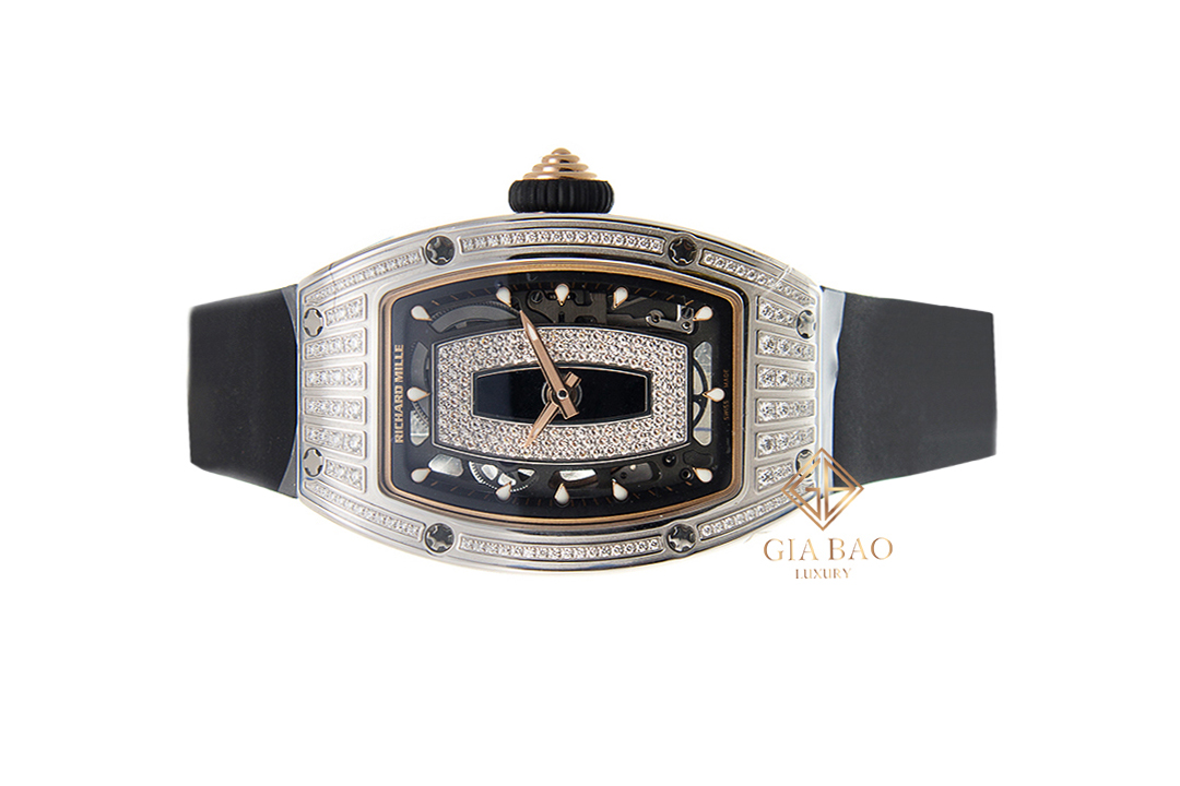 Đồng Hồ Richard Mille RM07-010-MED White Gold Diamond Set Black