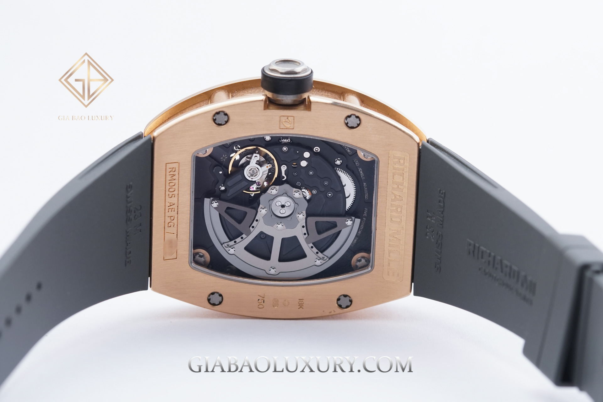 Đồng Hồ Richard Mille RM005 Automatic Vàng Hồng