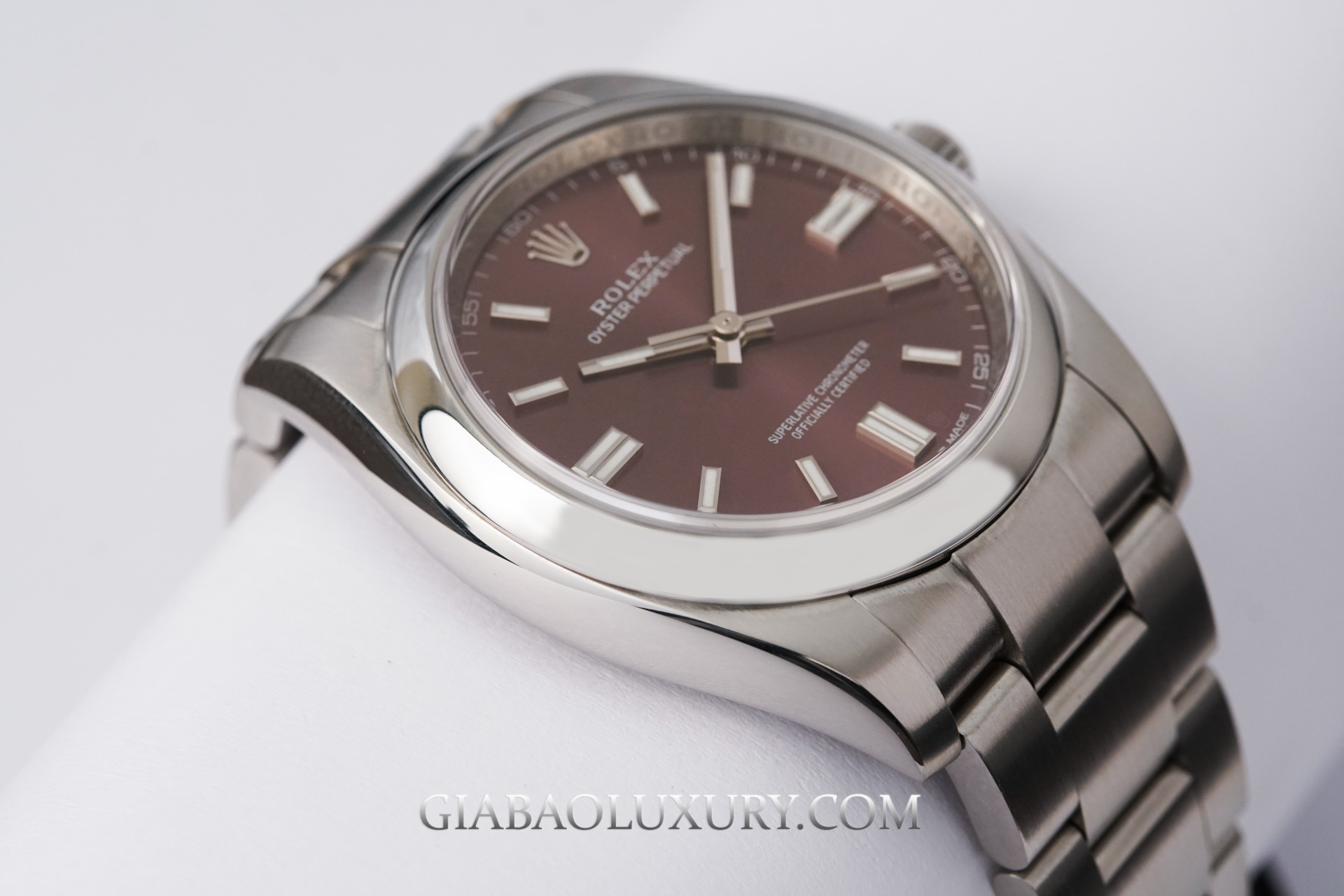 Đồng Hồ Rolex Oyster Perpetual 36 116000 Mặt Số Tím Nho