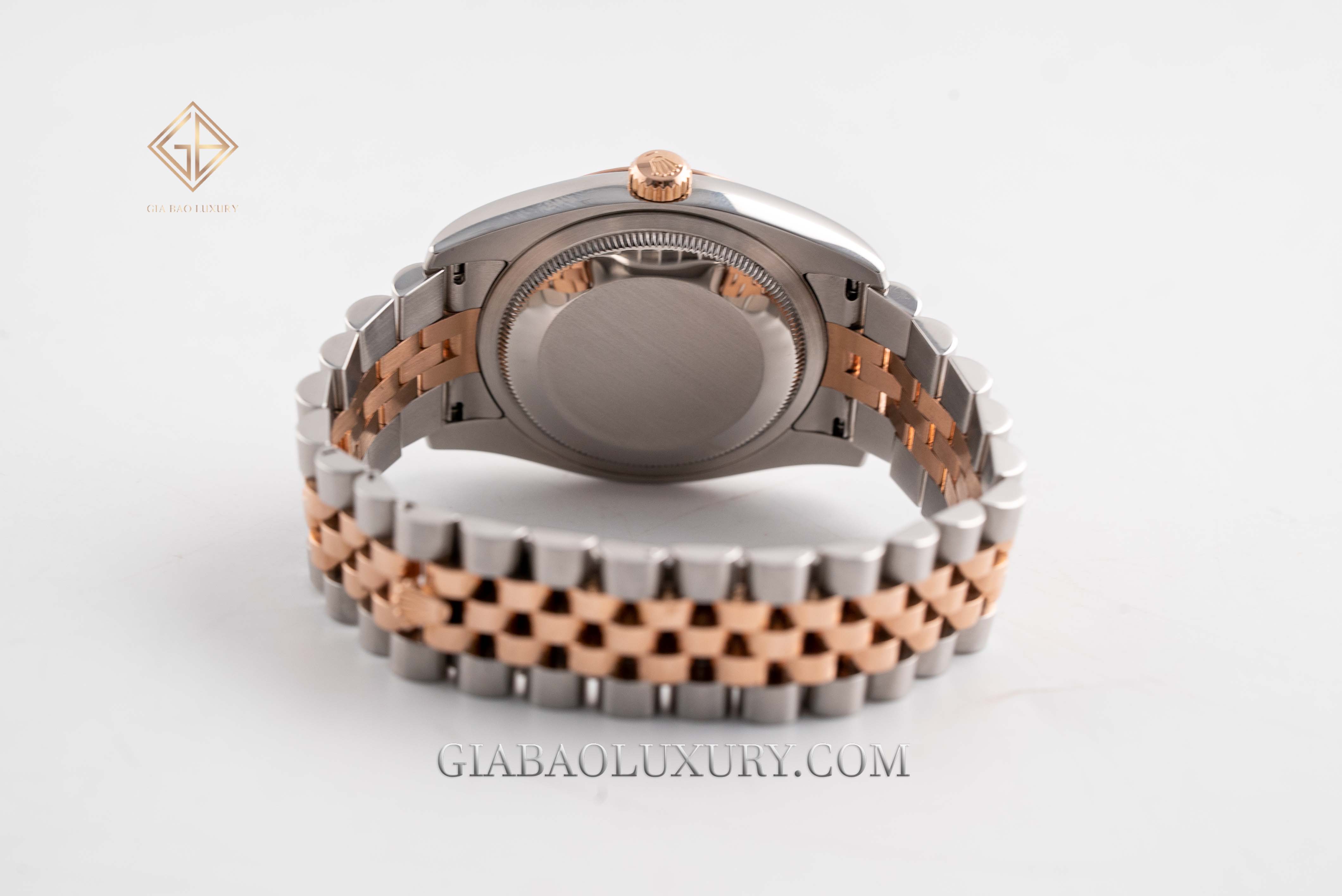 Đồng Hồ Rolex Datejust 36 116231 Mặt Số Trắng Nạm Kim Cương