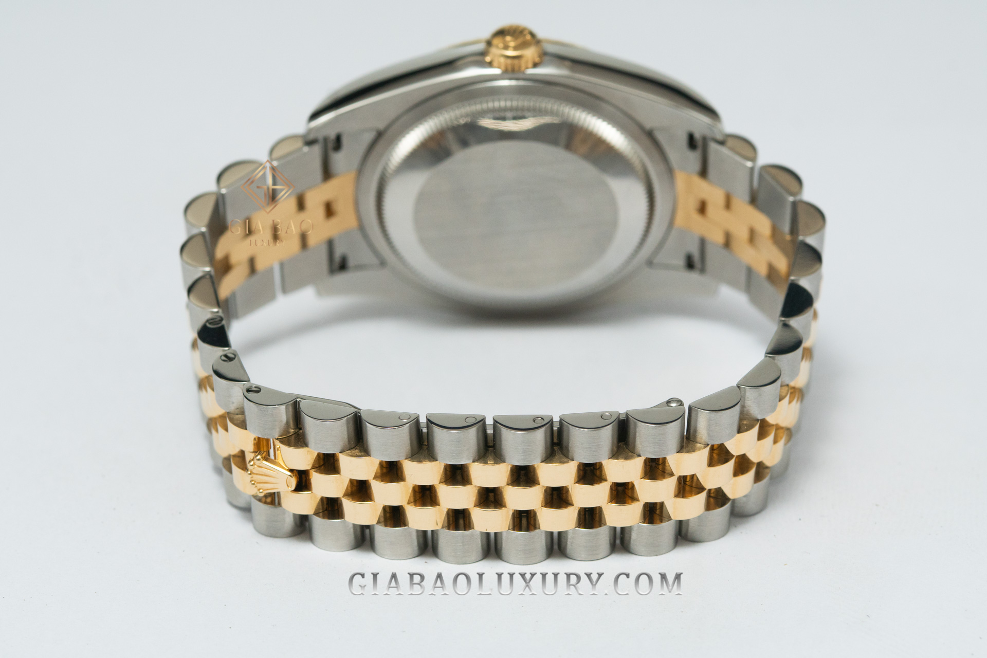 Đồng Hồ Rolex Datejust 36 116233 Mặt Số Vỏ Xà Cừ Trắng