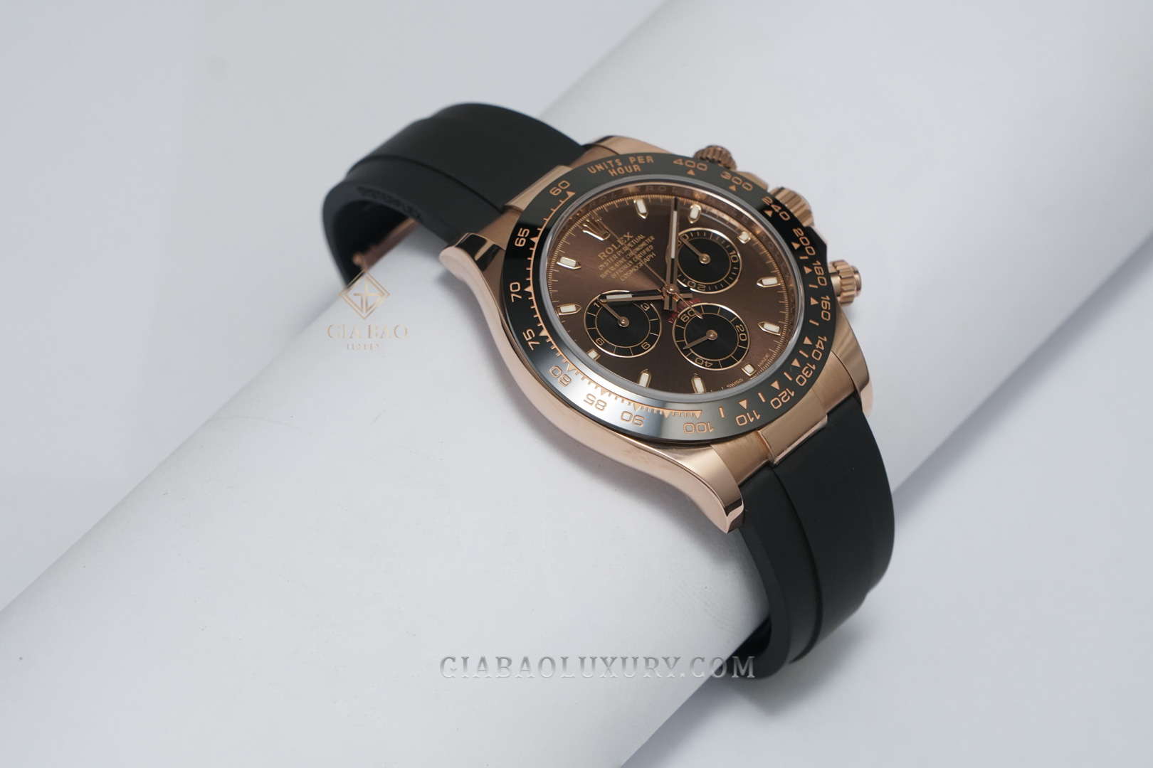 Đồng Hồ Rolex Cosmograph Daytona 116515LN Mặt Số Chocolate Cọc Số Dạ Quang