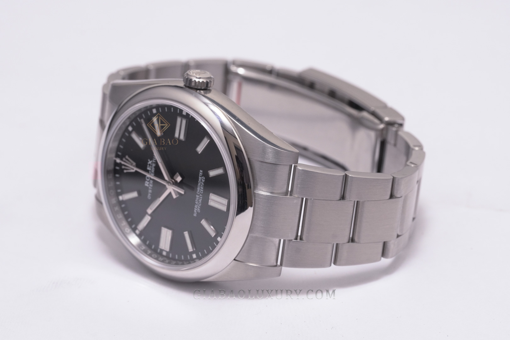 Đồng Hồ Rolex Oyster Perpetual 41 124300 Mặt Số Đen