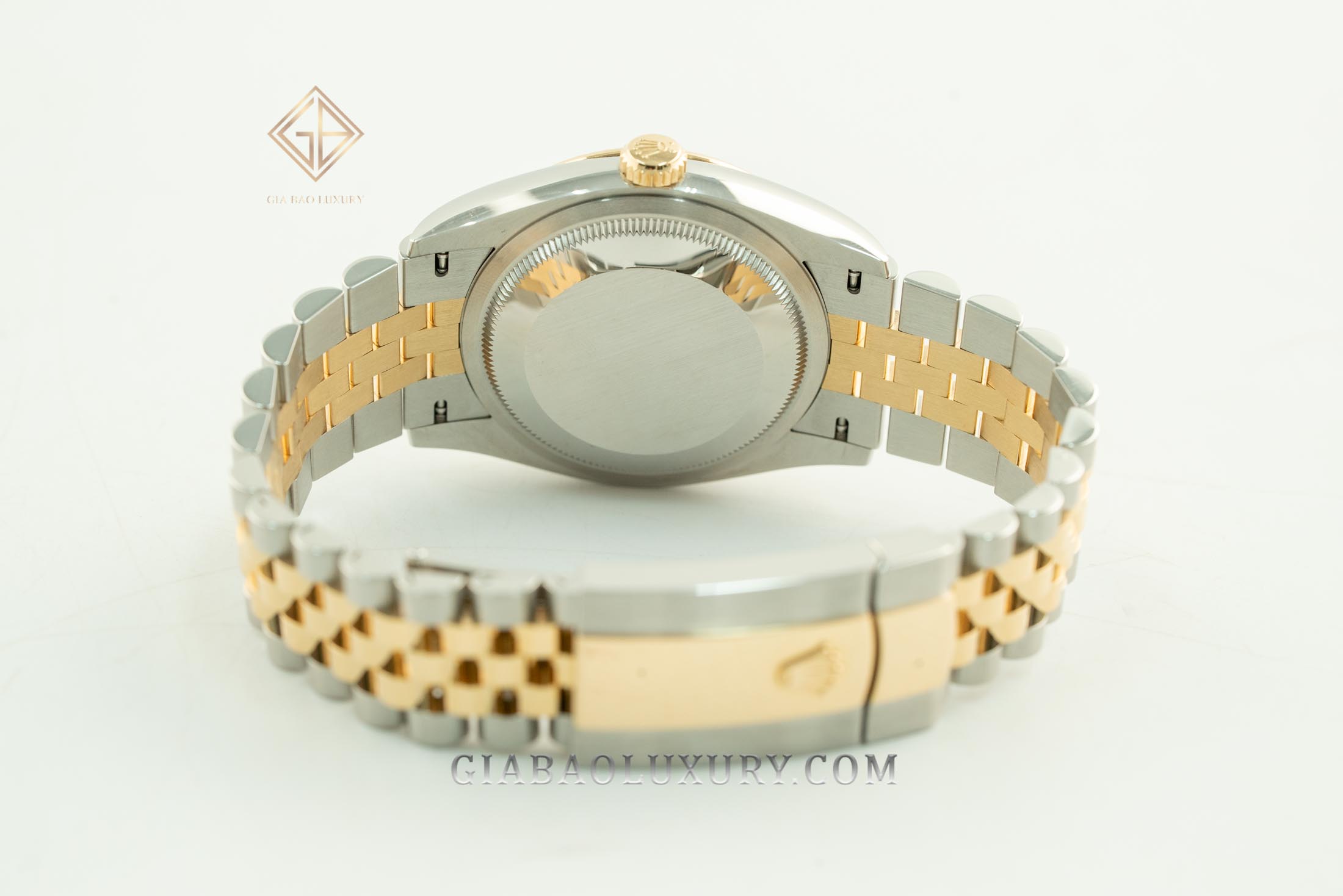 Đồng Hồ Rolex Datejust 36 126233 Mặt Số Vi Tính Vàng Champagne