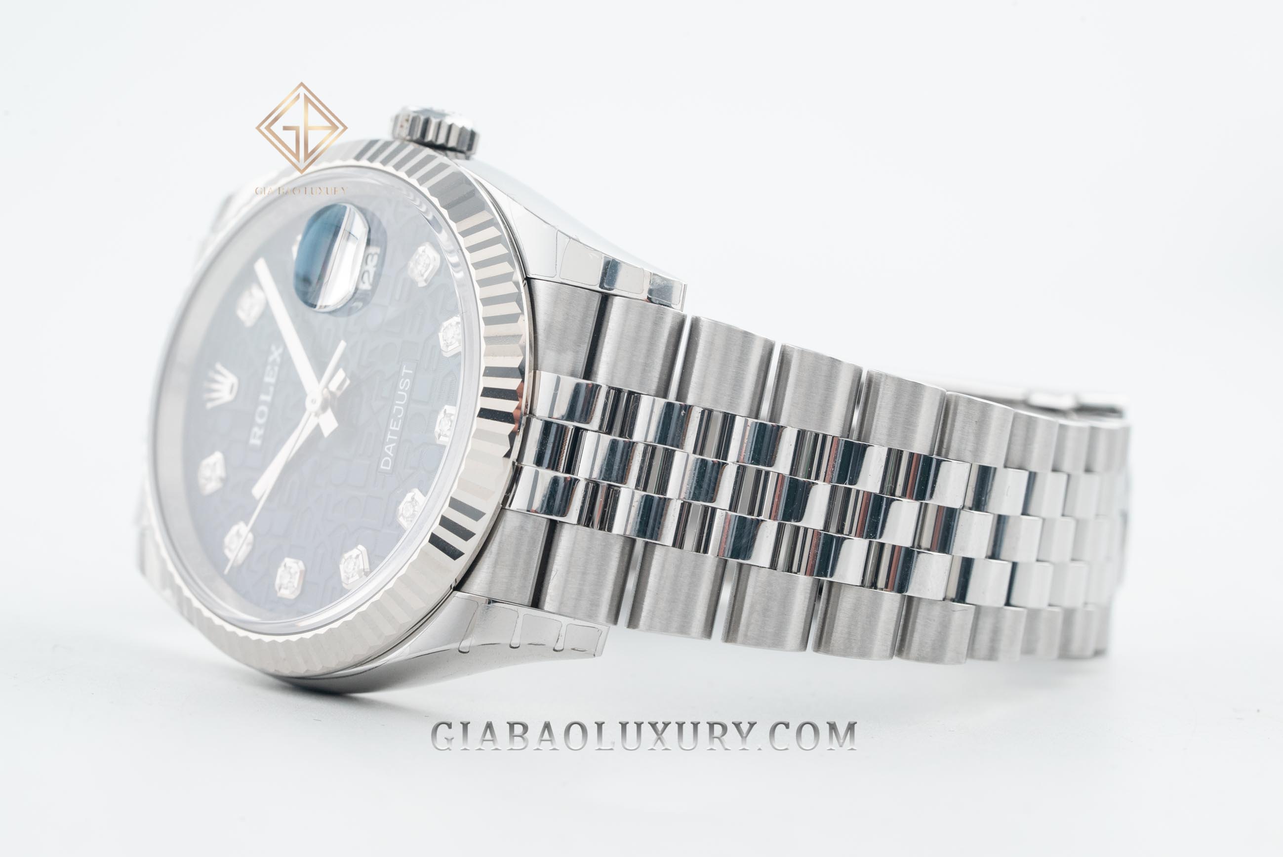Đồng Hồ Rolex Datejust 36 126234 Mặt Số Vi Tính Xanh