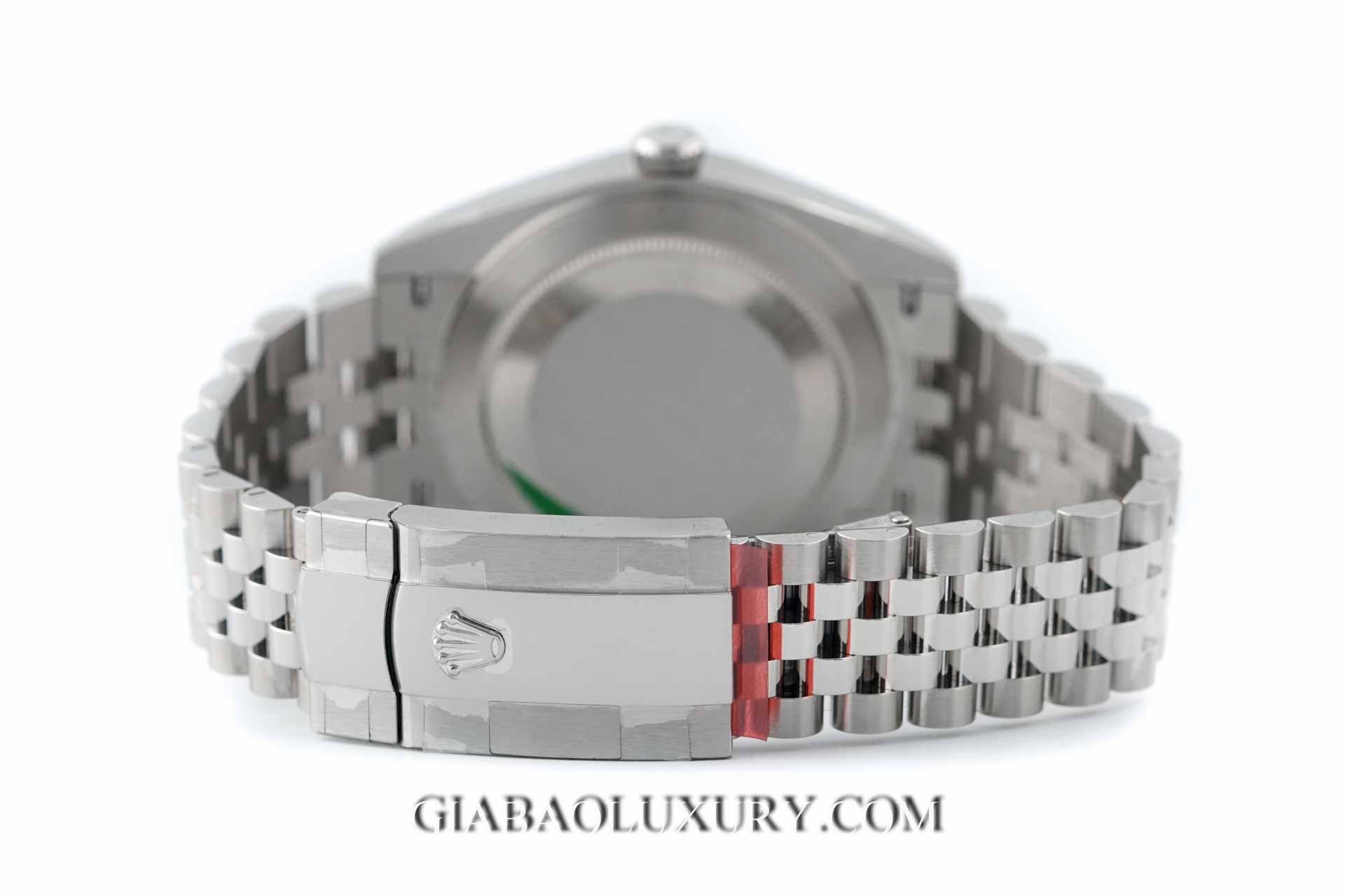 Đồng Hồ Rolex Datejust 41 126300 Mặt Số Xanh