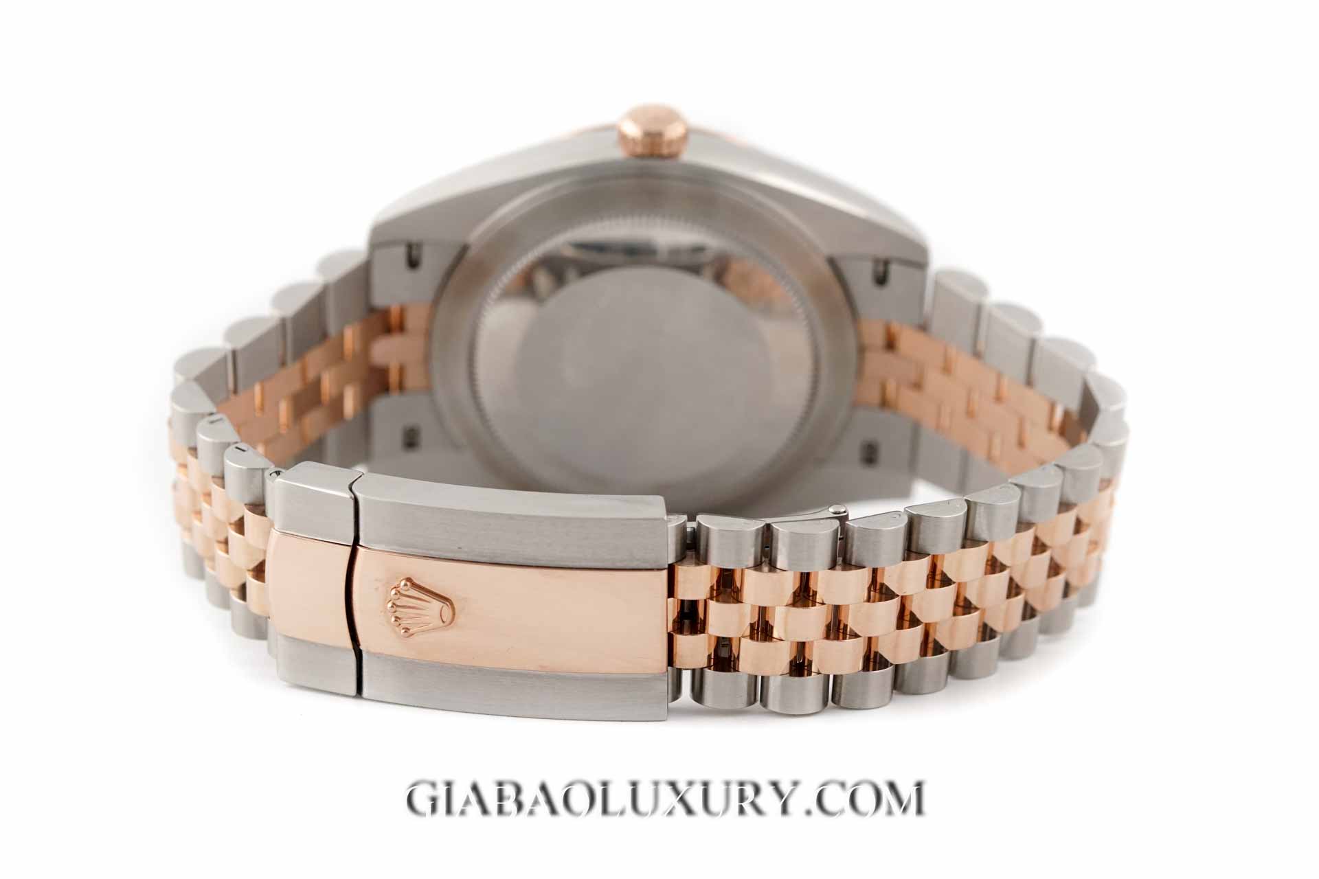 Đồng Hồ Rolex Datejust 41 126331 Mặt Số Chocolate Nạm Kim Cương