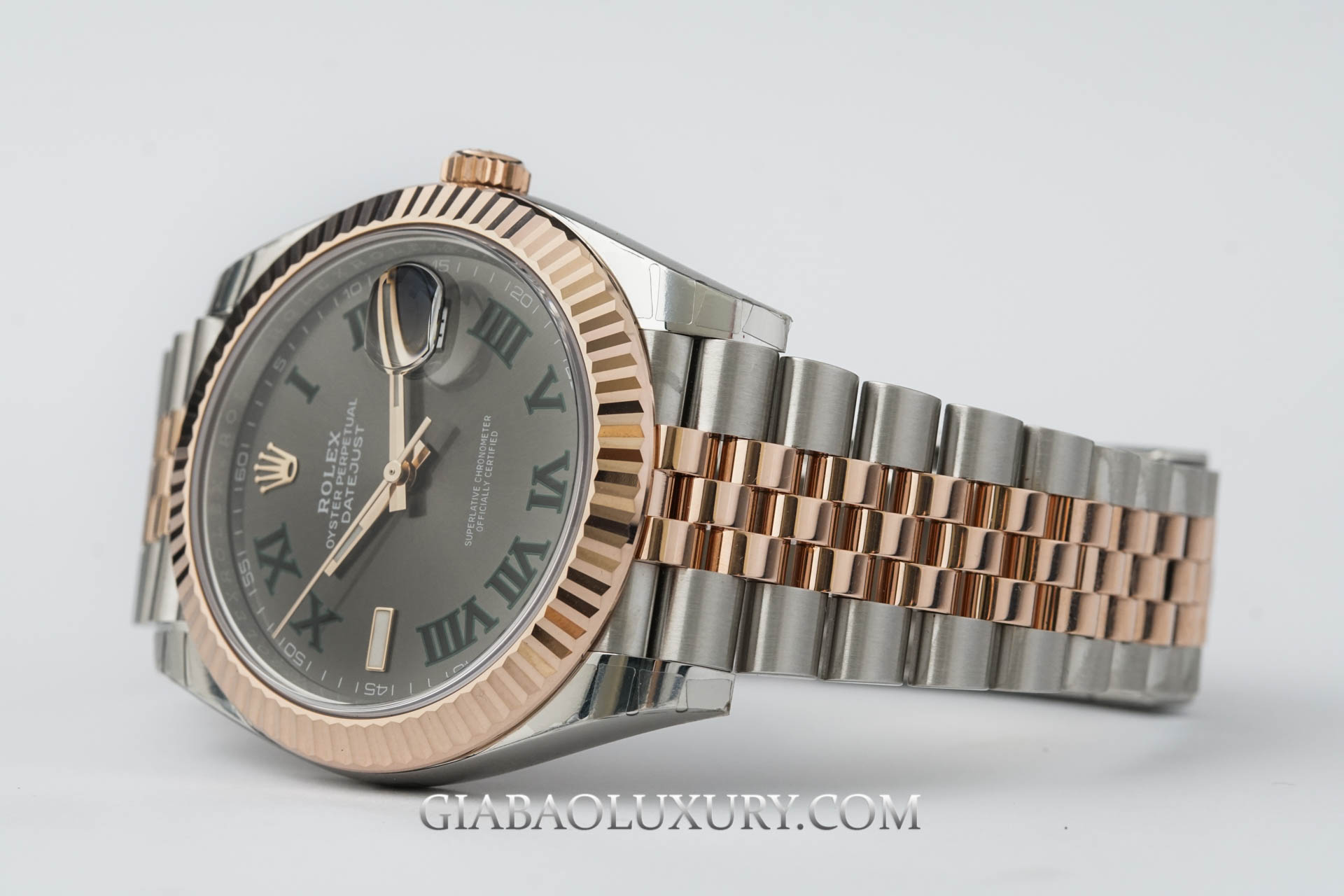 Đồng Hồ Rolex Datejust 41 126331 Mặt Số Wimbledon