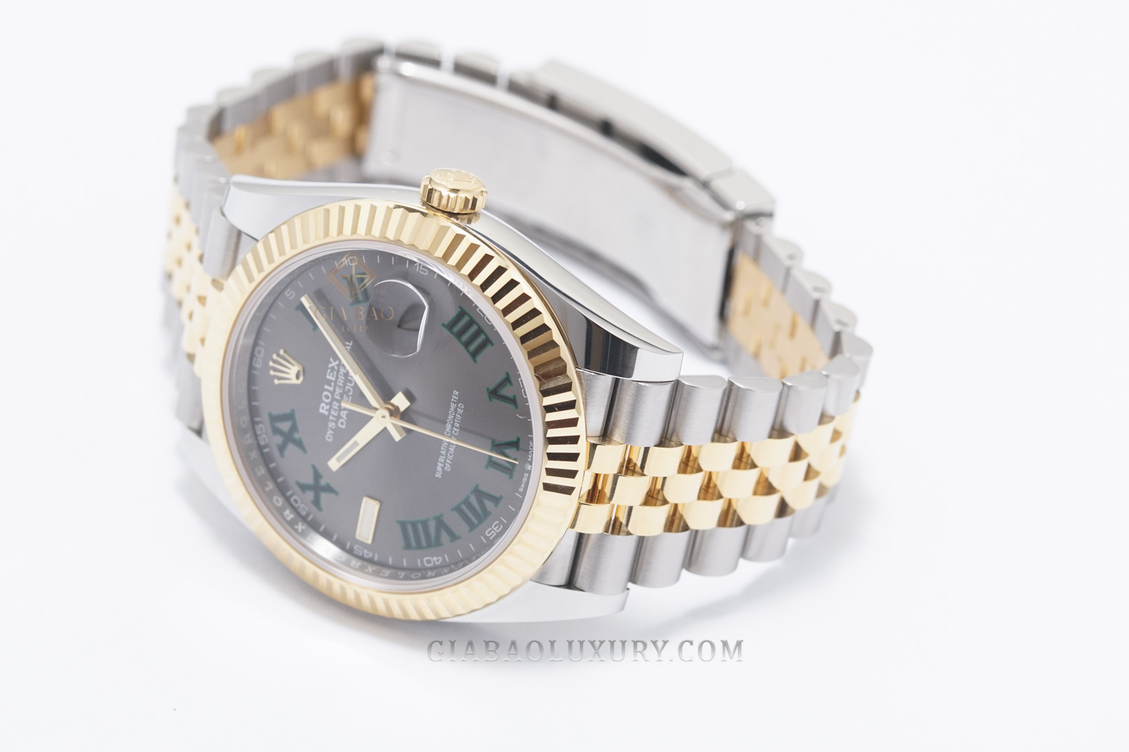 Đồng Hồ Rolex Datejust 41 126333 Mặt Số Wimbledon