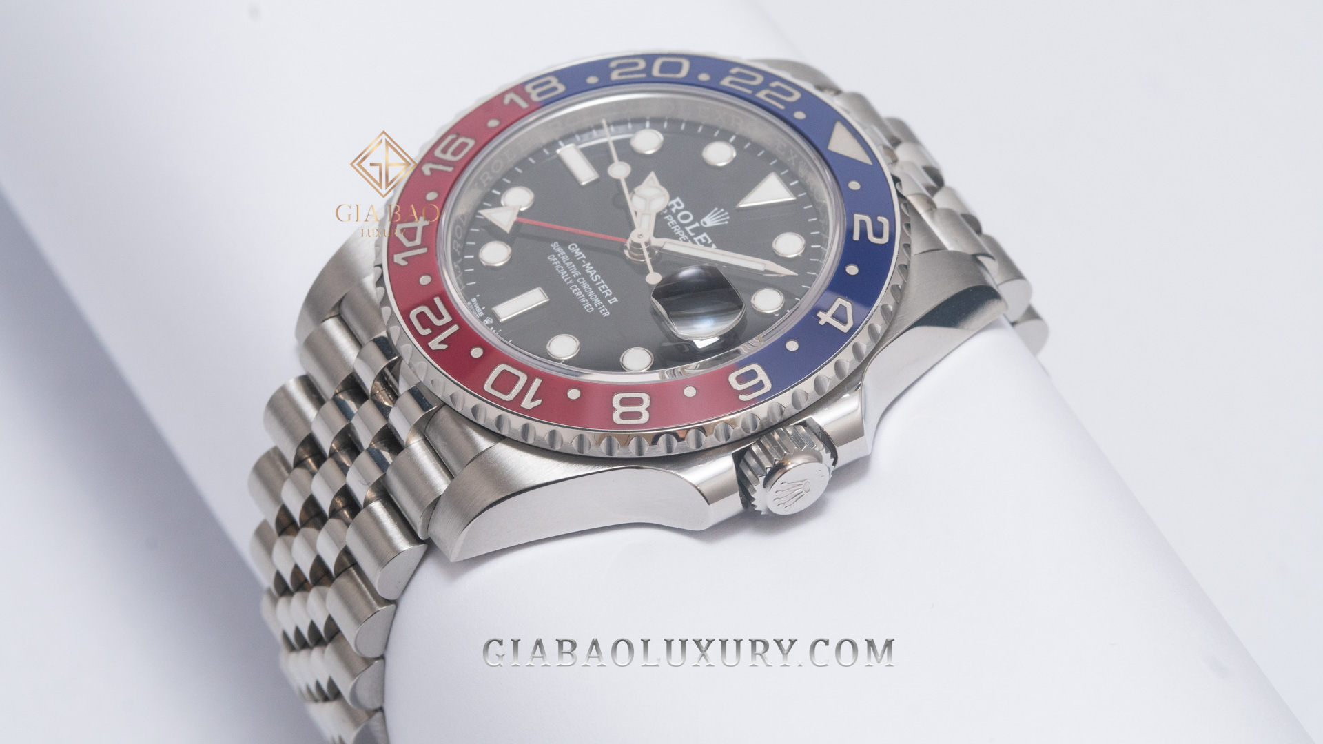 Đồng Hồ Rolex GMT Master II 126710 BLRO Mark I 