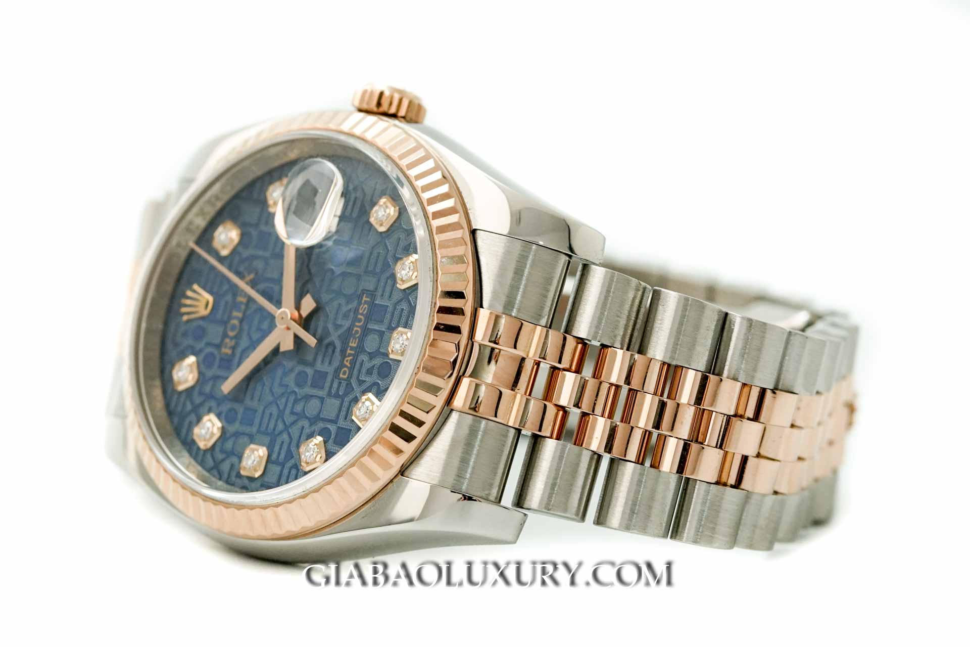 Đồng Hồ Rolex Datejust 36 116231 Mặt Số Vi Tính Xanh