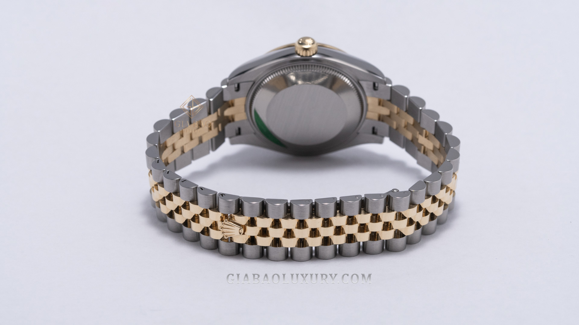 Đồng Hồ Rolex Lady Datejust 31 278273 Mặt Số Vàng Champagne Cọc Số Nạm Kim Cương