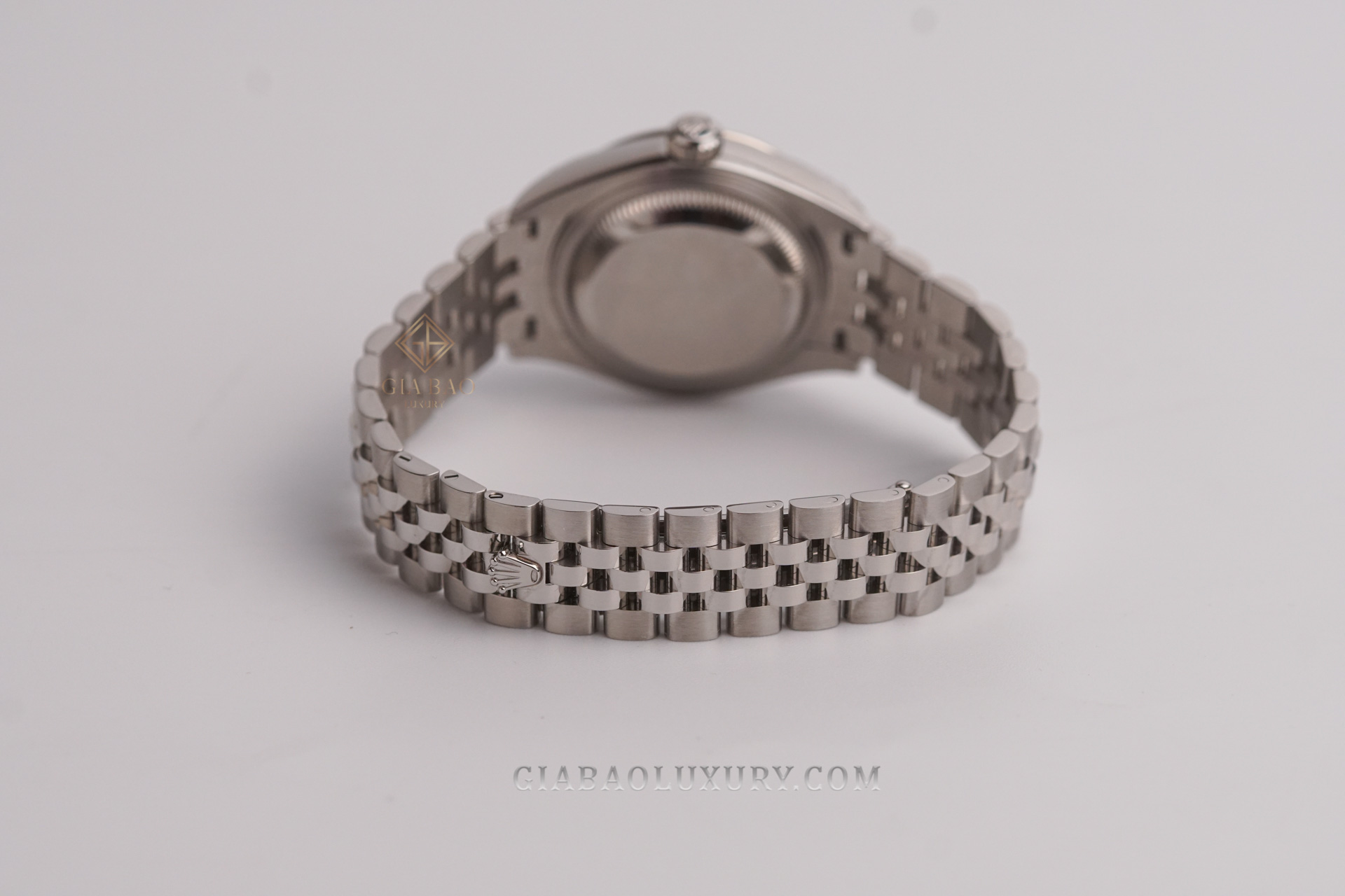 Đồng Hồ Rolex Lady Datejust 279174 Mặt Số Bạc Cọc Số Sao