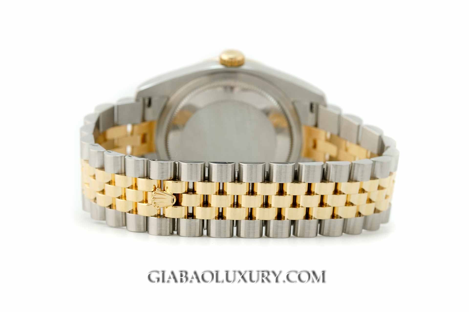 Đồng Hồ Rolex Datejust 36 116243 Mặt Số Vi Tính Trắng