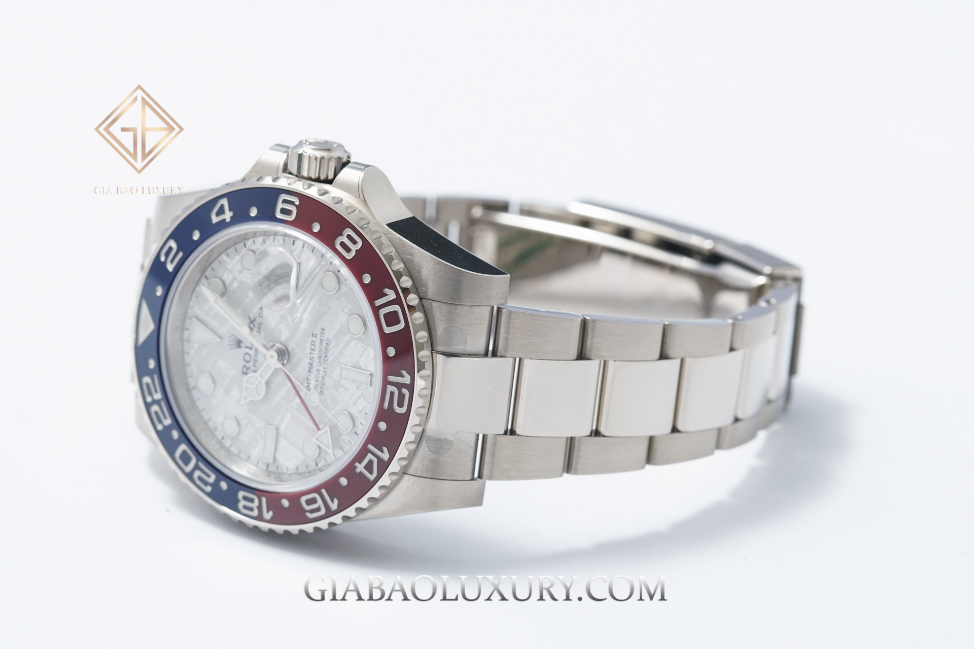 Đồng Hồ Rolex GMT-Master II 126719BLRO Mặt Số Thiên Thạch