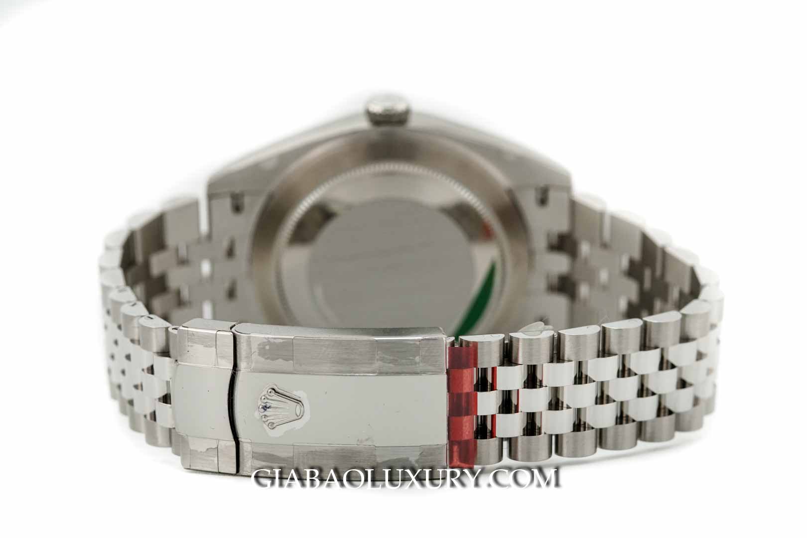 Đồng Hồ Rolex Datejust 41 126300 Mặt Số Xanh