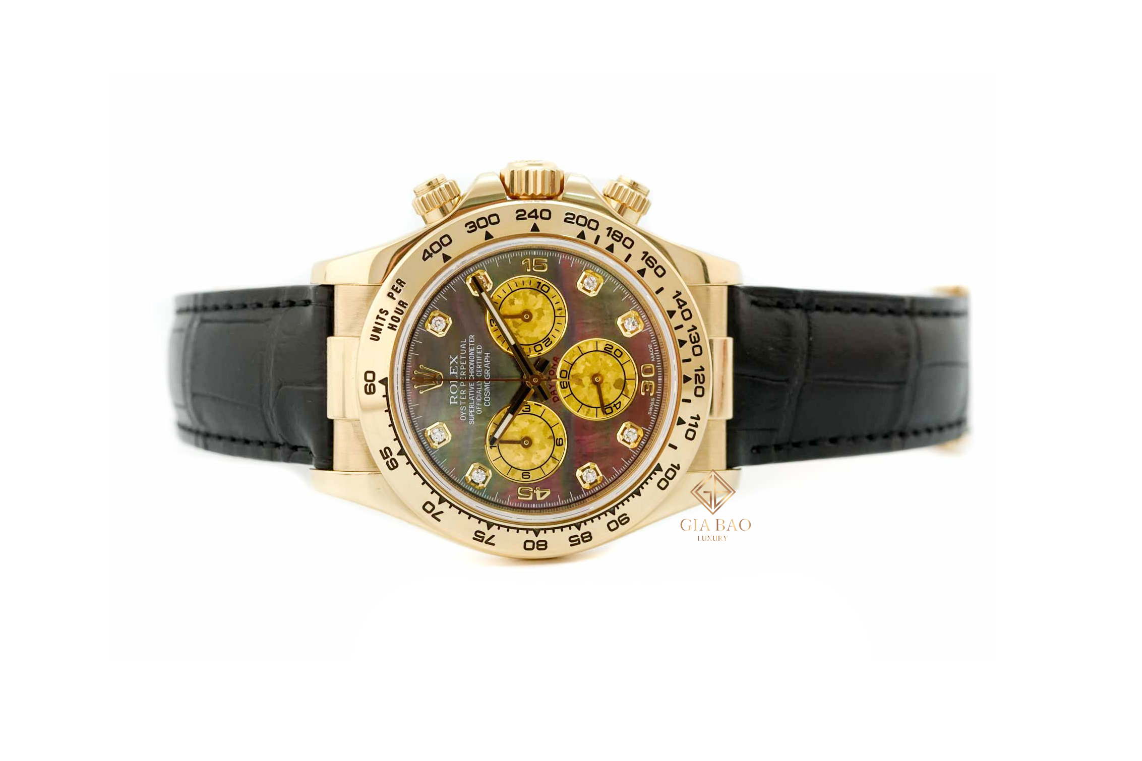 Đồng Hồ Rolex Cosmograph Daytona 116518 Mặt Số Xà Cừ