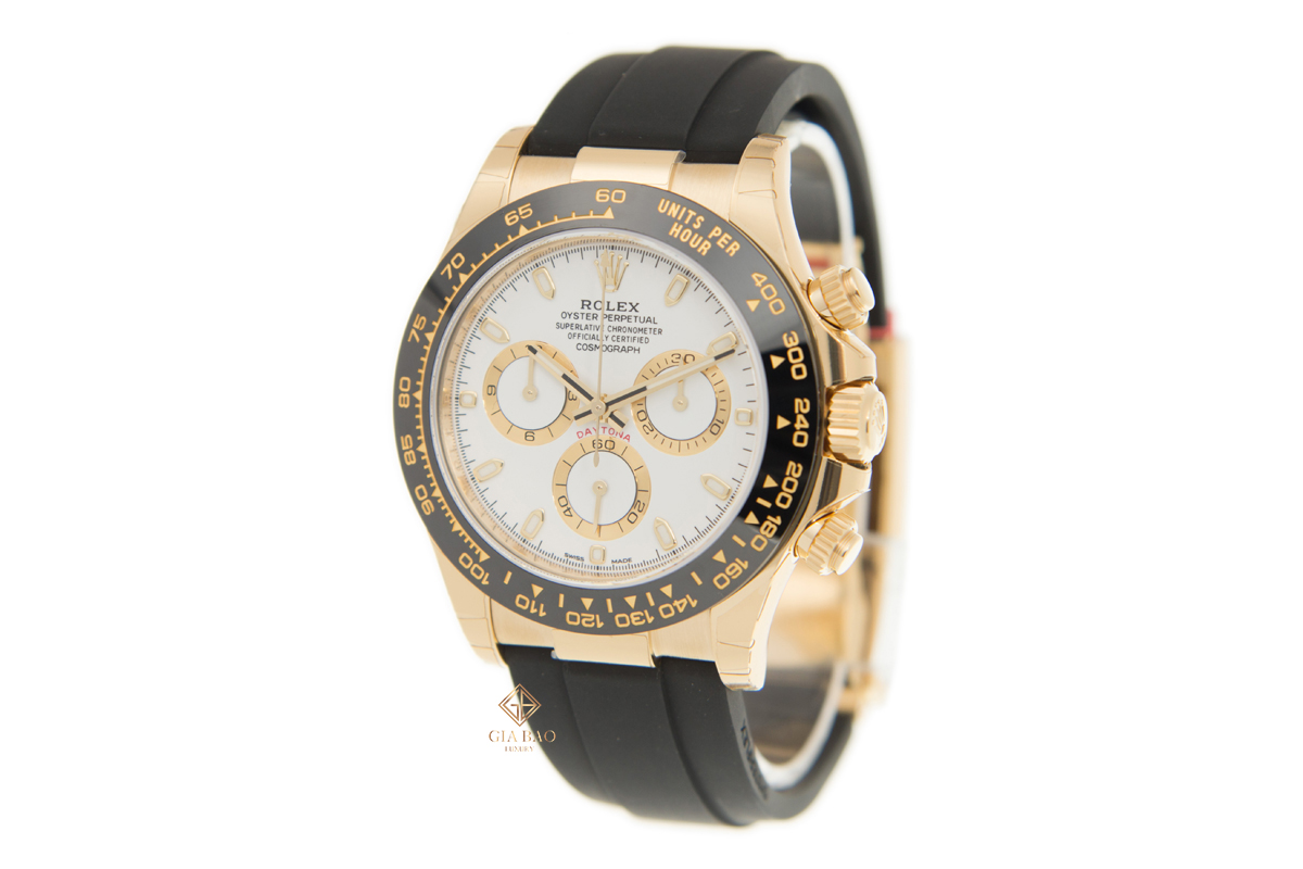 Đồng Hồ Rolex Cosmograph Daytona 116518LN Mặt Số Trắng