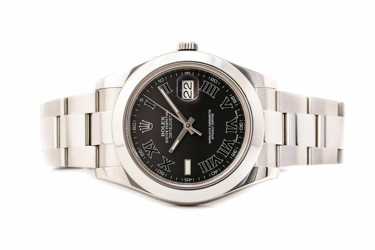 Đồng Hồ Rolex Datejust 41 116300 Mặt Số Đen