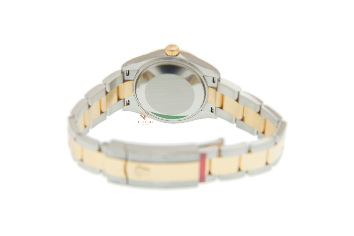 Đồng Hồ Rolex Datejust 31 278273 Mặt Số Vàng Champagne Cọc Số Dạ Quang Dây Đeo Oyster
