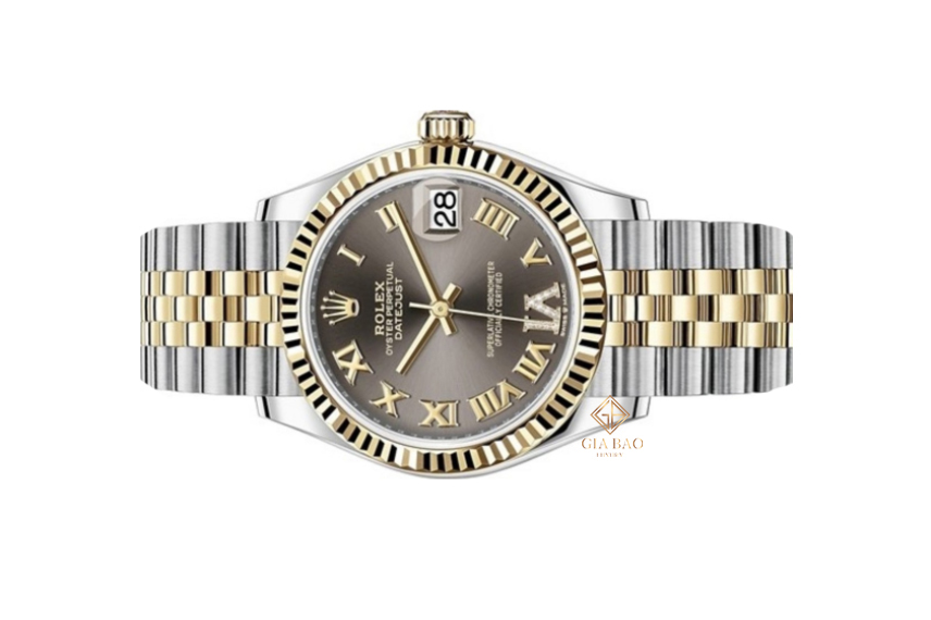 Đồng Hồ Rolex Datejust 31 278273 Mặt Số Xám Cọc Số La Mã