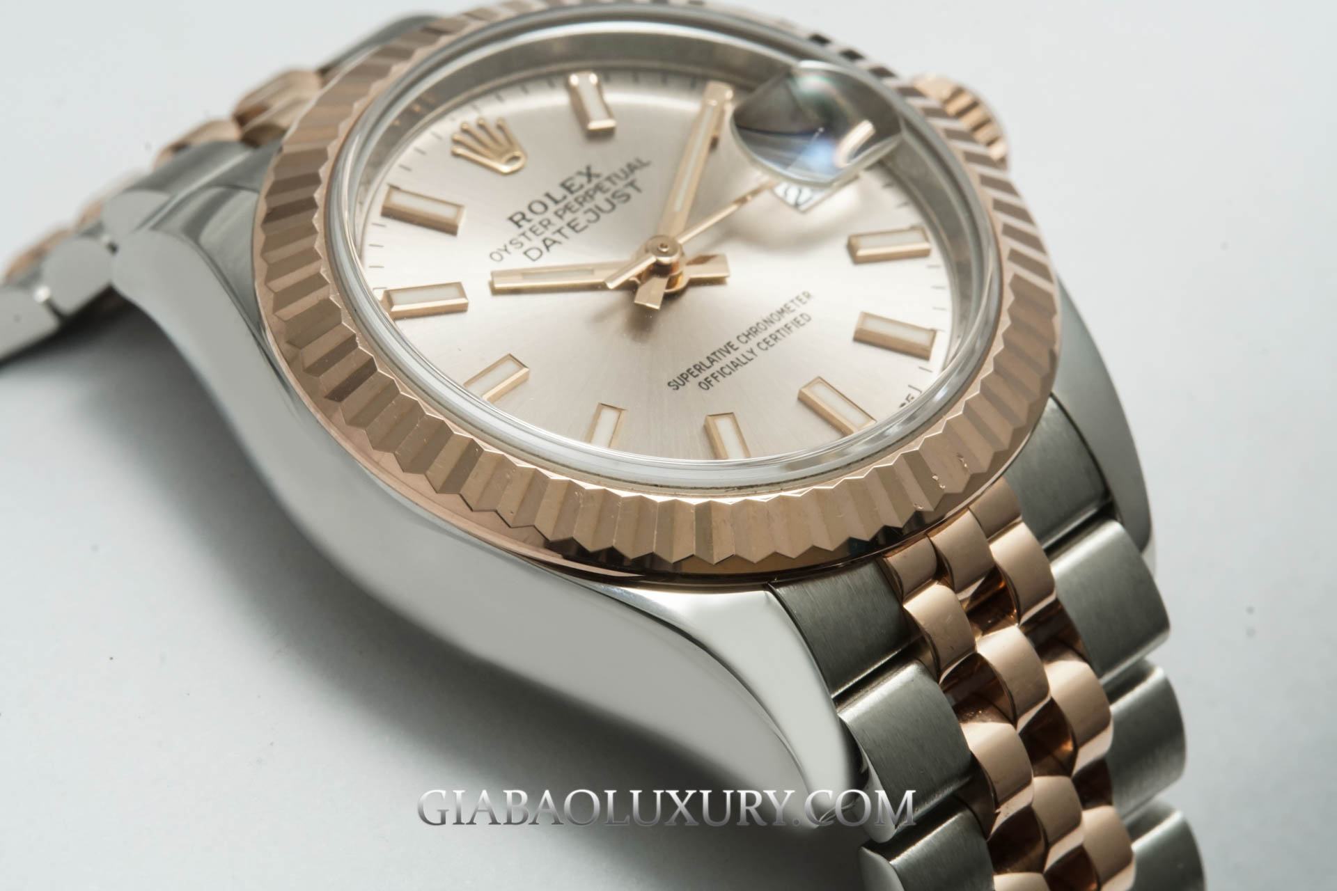 Đồng Hồ Rolex Lady-Datejust 279171 Mặt Số Sundust