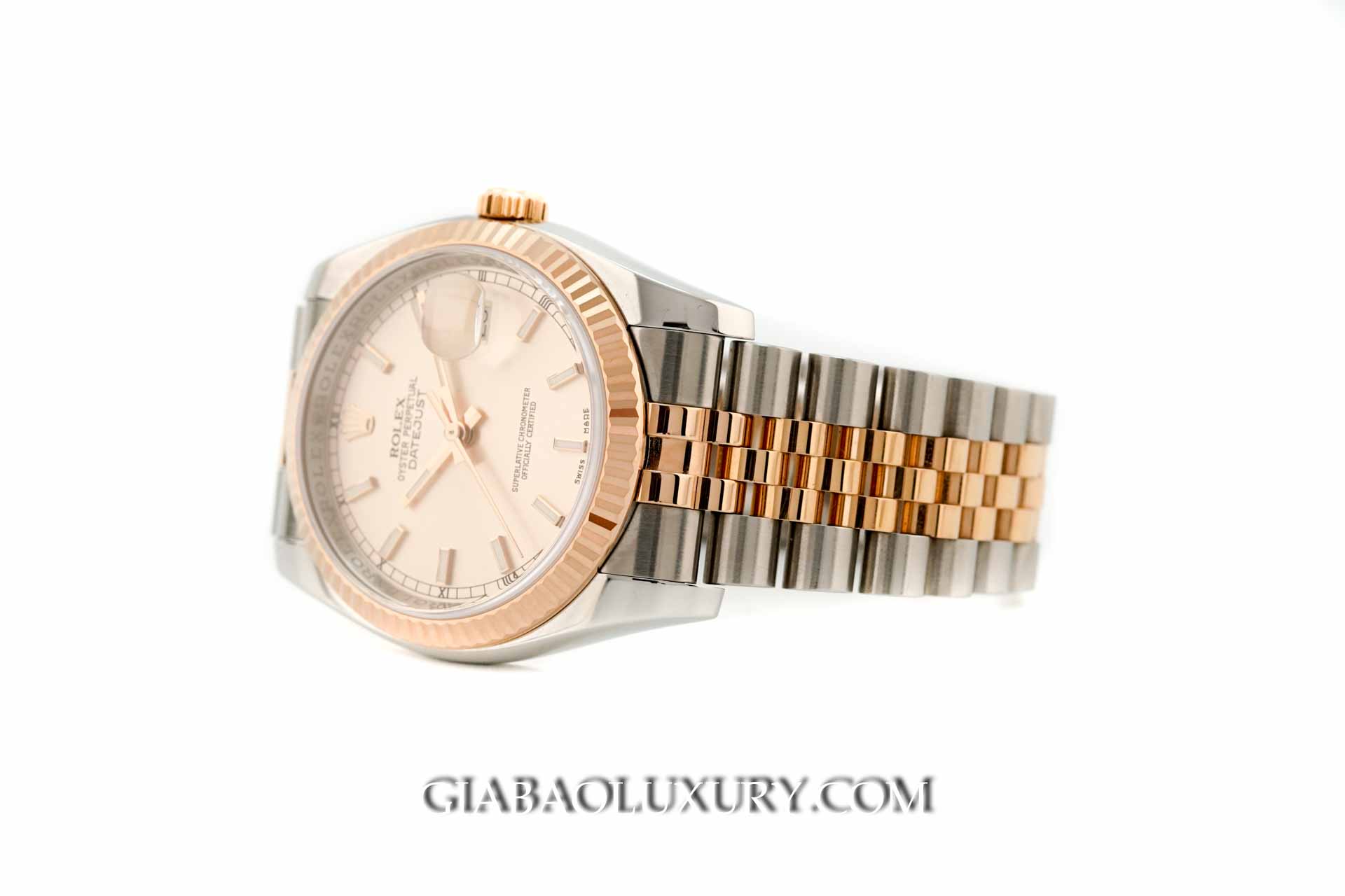 Đồng Hồ Rolex Datejust 36 116231 Mặt Số Hồng