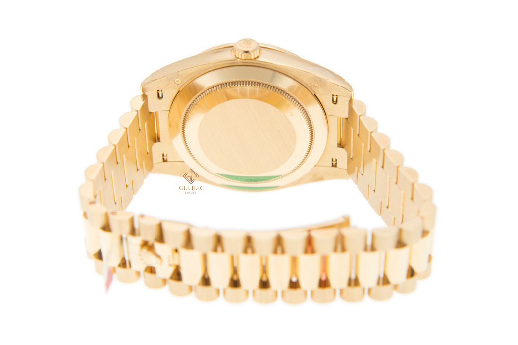 Đồng Hồ Rolex Day-Date 40 228398TBR Mặt Số Đen