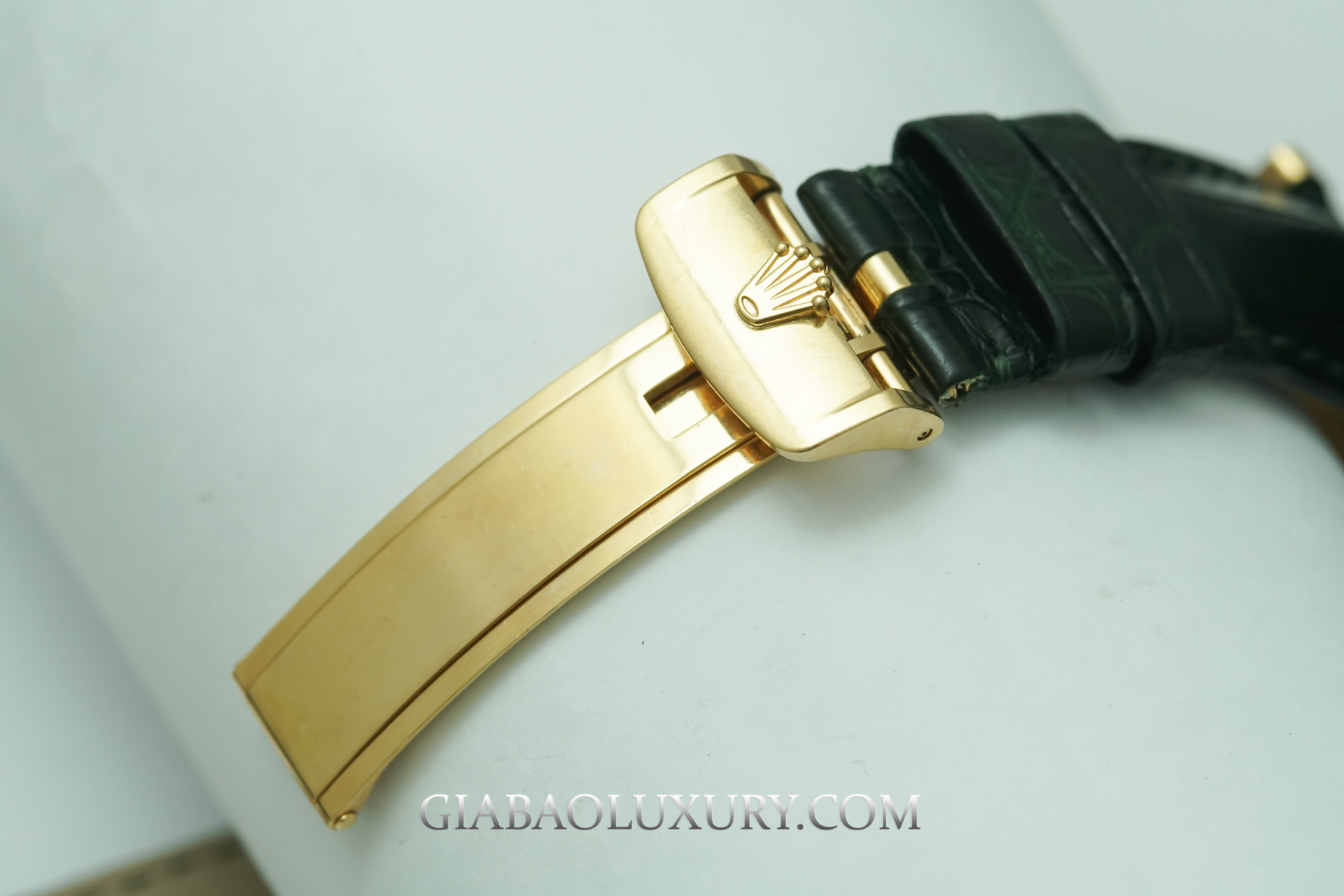 Đồng Hồ Rolex Day-Date 36 118138 Mặt Số Xanh Lá (Like New)
