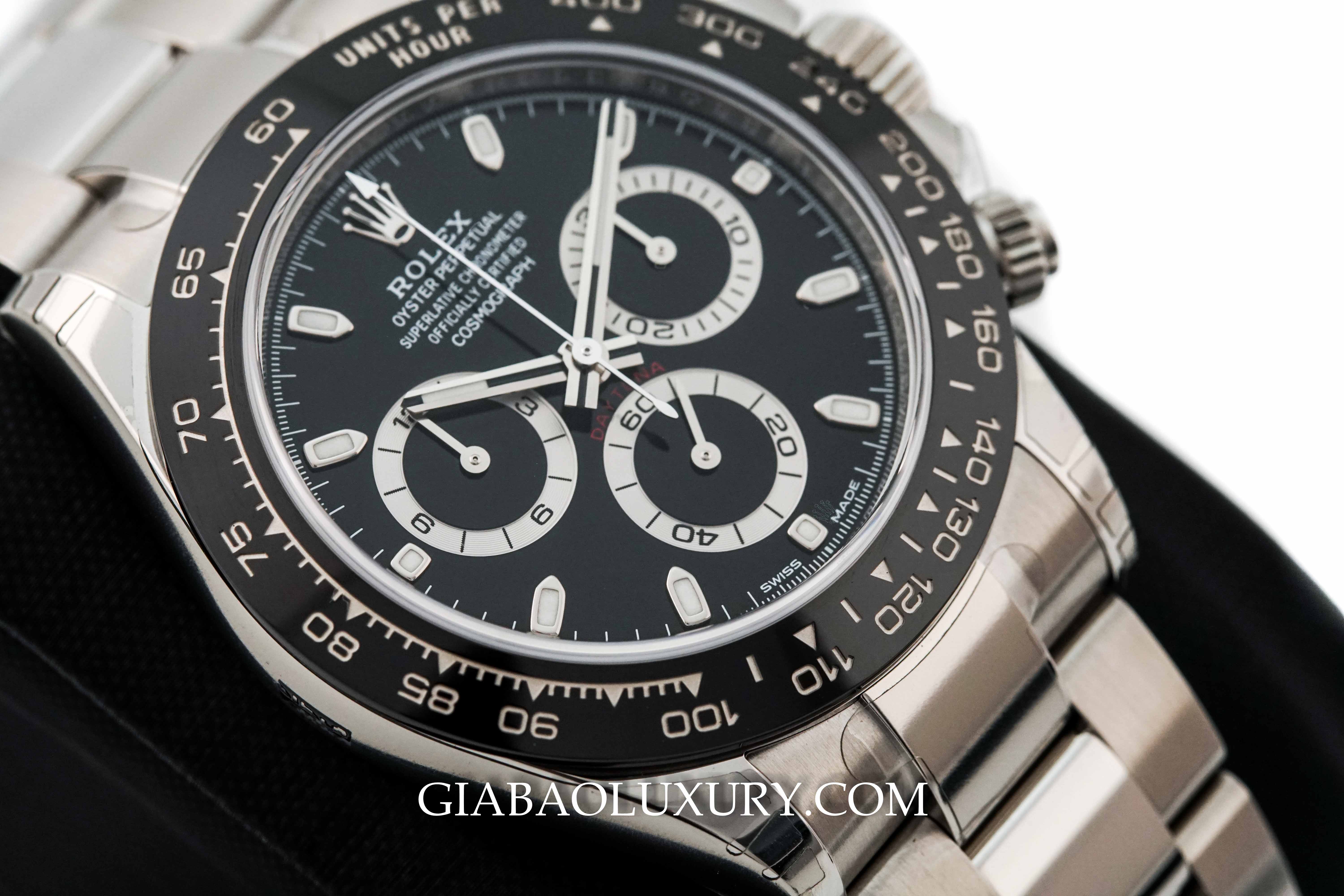 Đồng Hồ Rolex Cosmograph Daytona 116500LN Mặt Số Đen